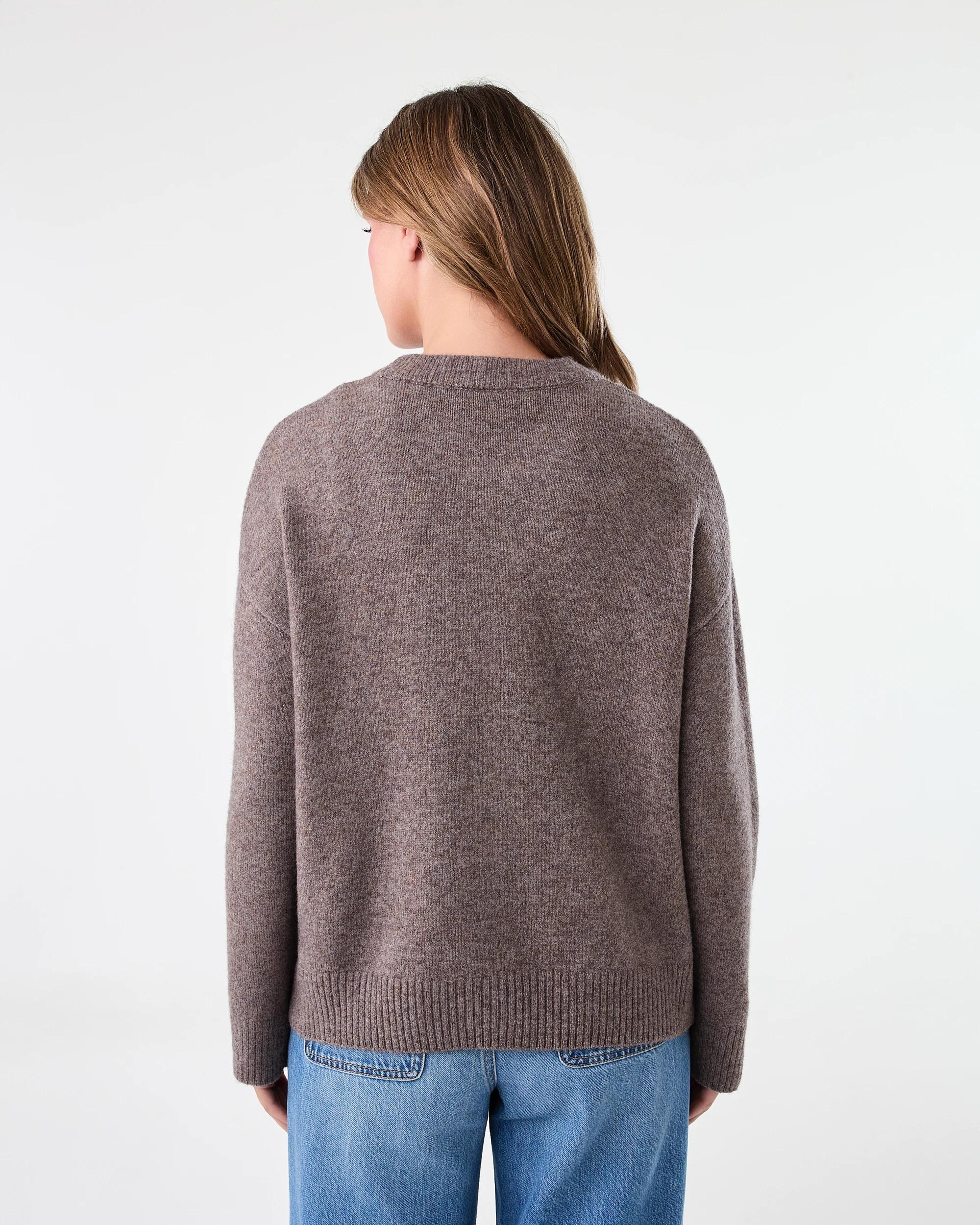 3 Relaxed Jumper Brn Marle, 3 of 7