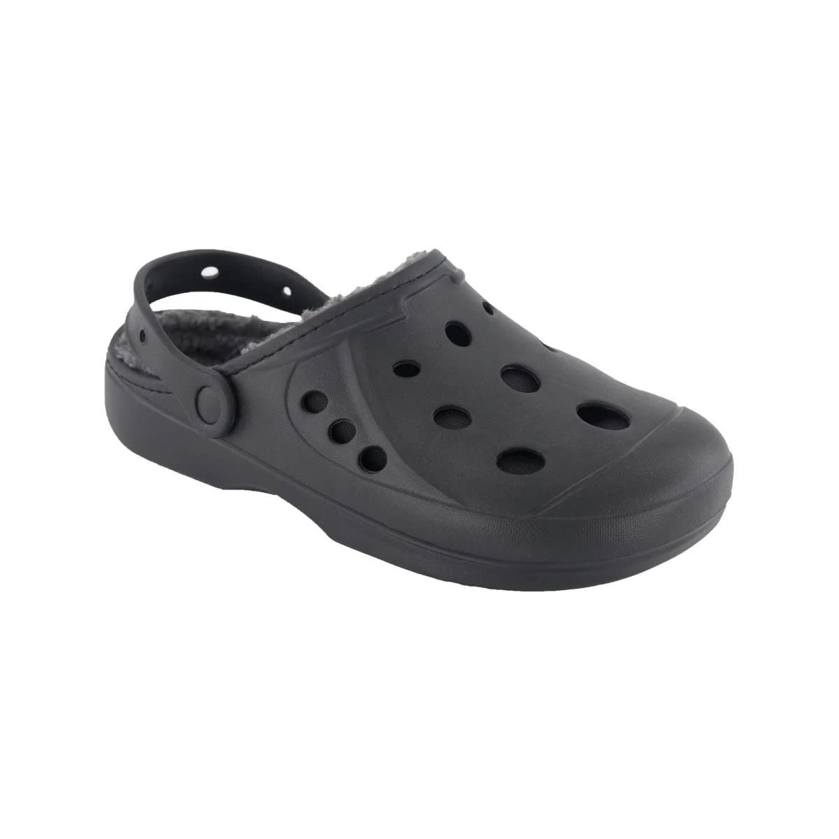 1 Lined Clogs BLACK, 1 of 3