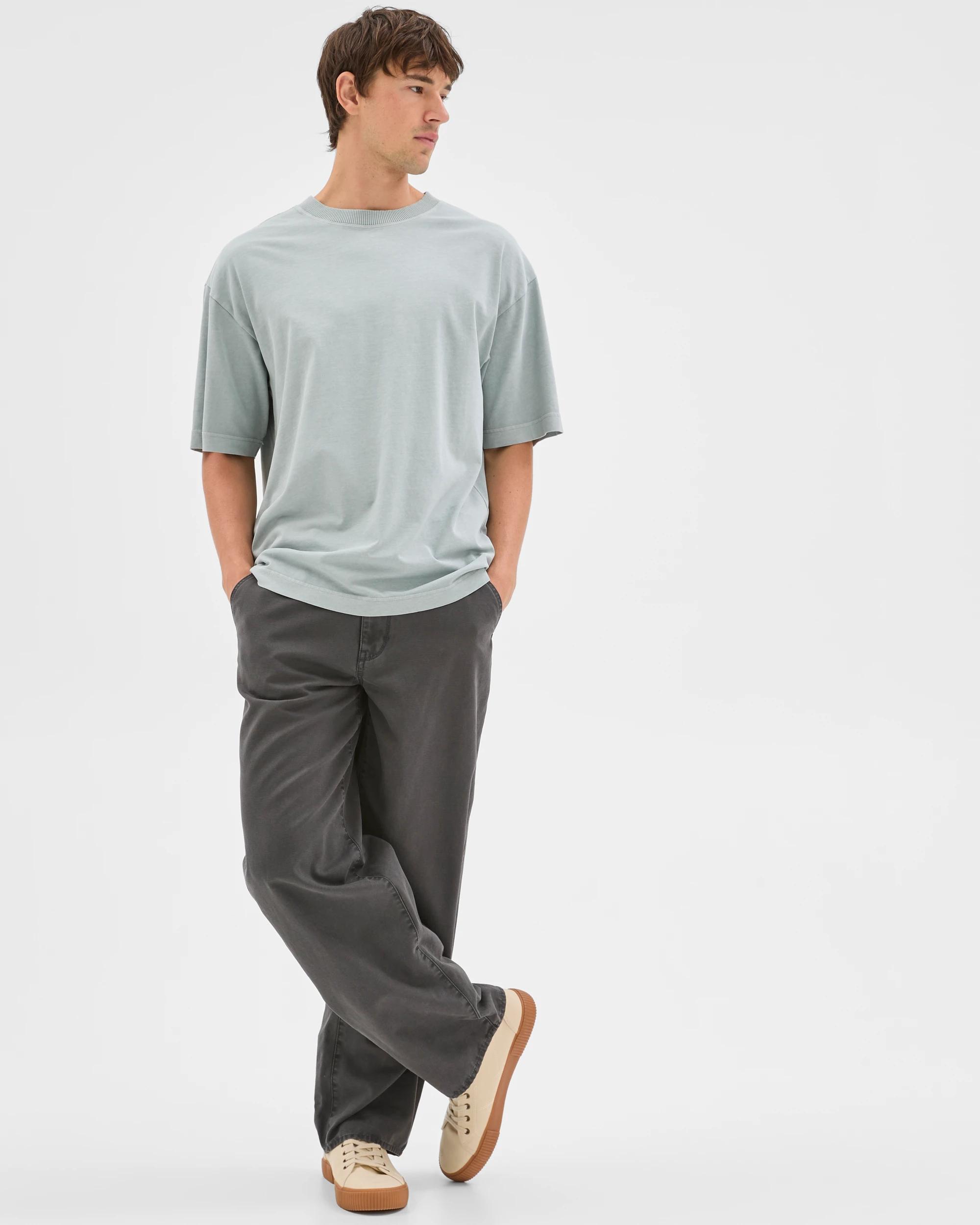 1 Commons Australian Cotton Boxy Heavyweight Core T-Shirt QUARRY, 1 of 6