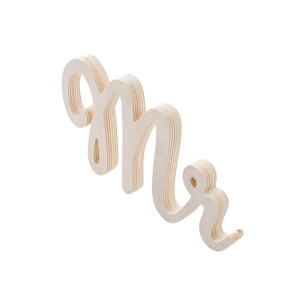 3 Born Plywood Sign Mr, 3 of 4