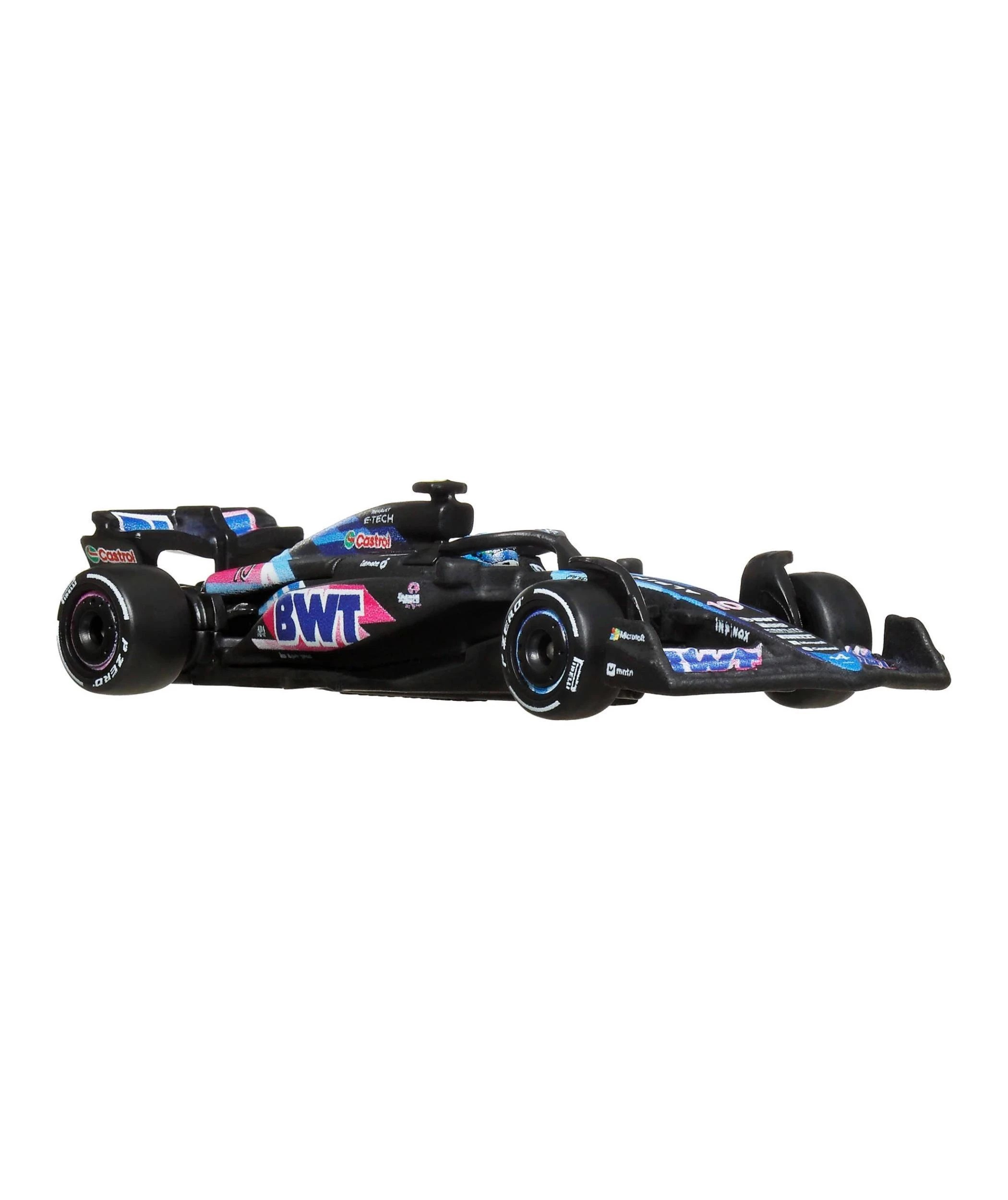 5 Hot Wheels Premium 2024 Die-Cast Formula 1 Race Car - Assorted - White, 5 of 6
