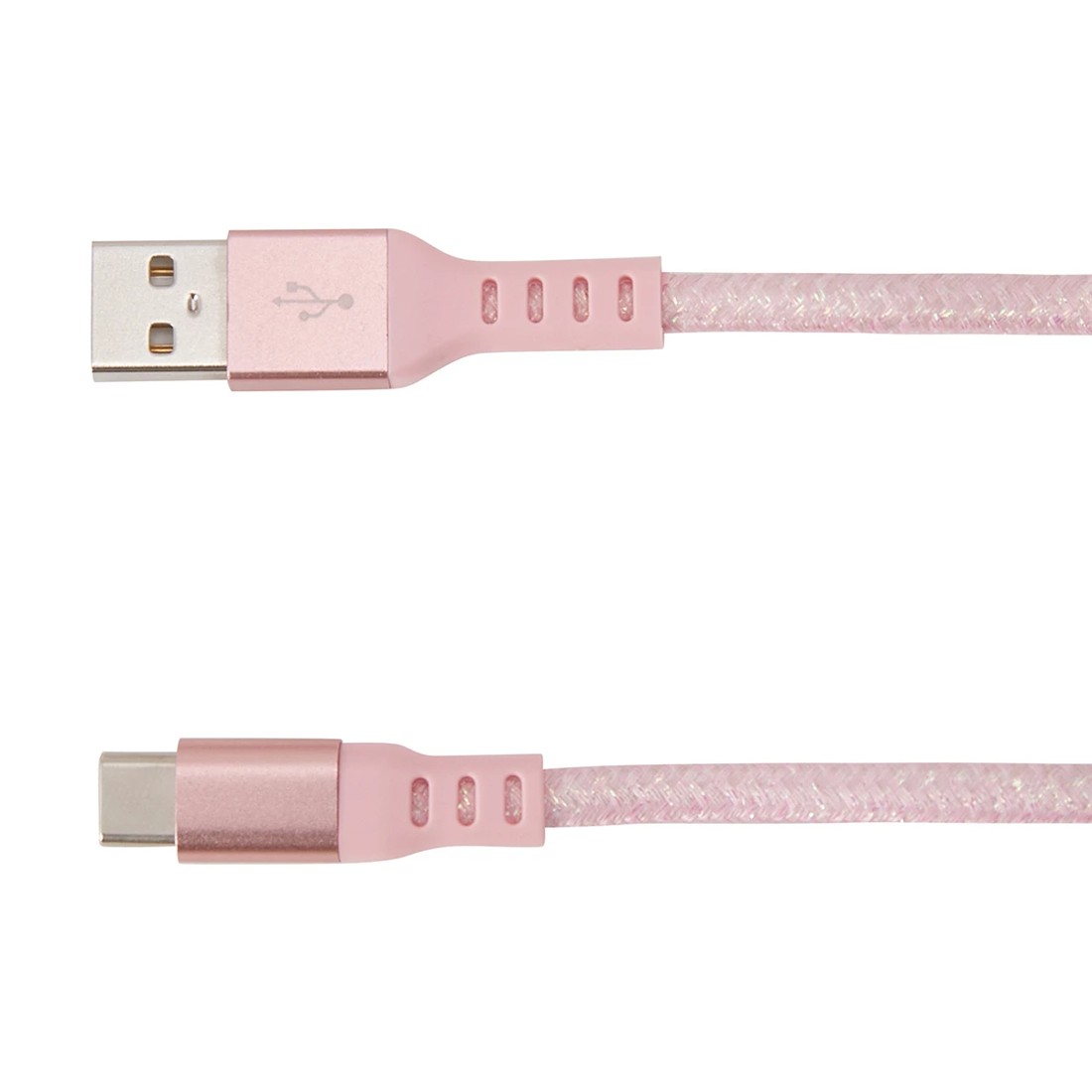 2 USBC Metal Cable 1m - Pink, 2 of 4