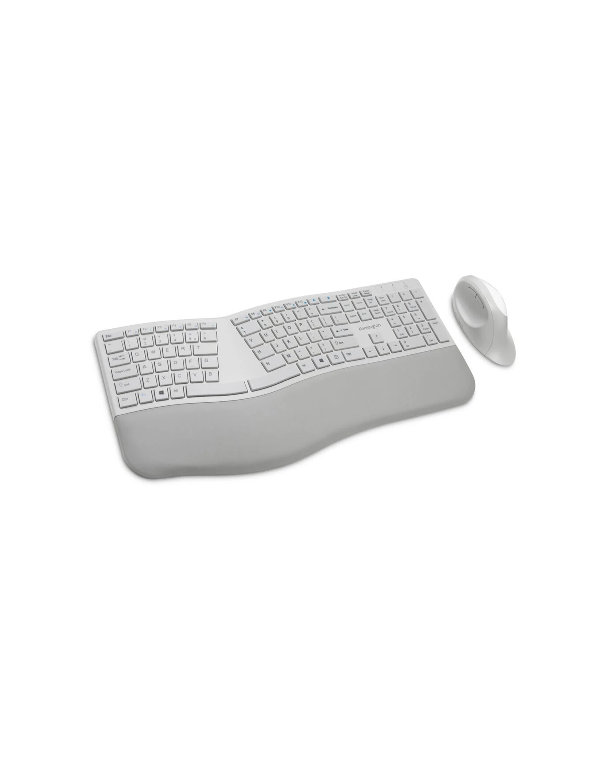 2 Kensington Dual Wireless Ergo Desktop Set - Grey, 2 of 7