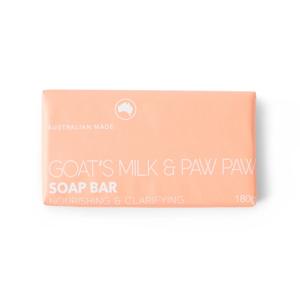 Nourishing and Clarifying Soap Bar 180g - Goat's Milk and Paw Paw