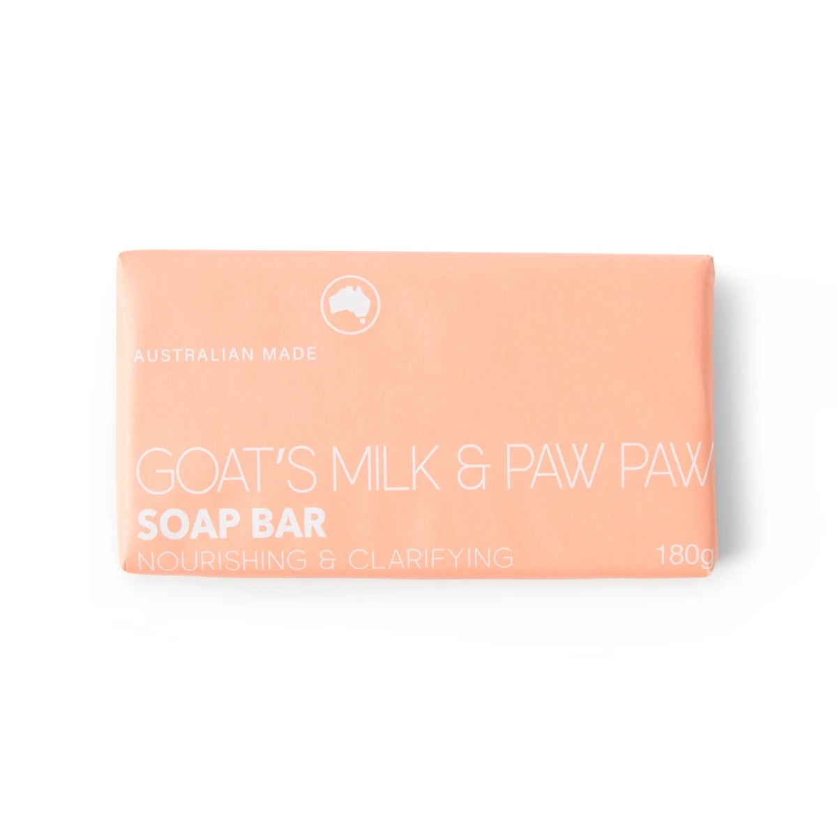 1 Nourishing and Clarifying Soap Bar 180g - Goat's Milk and Paw Paw, 1 of 4