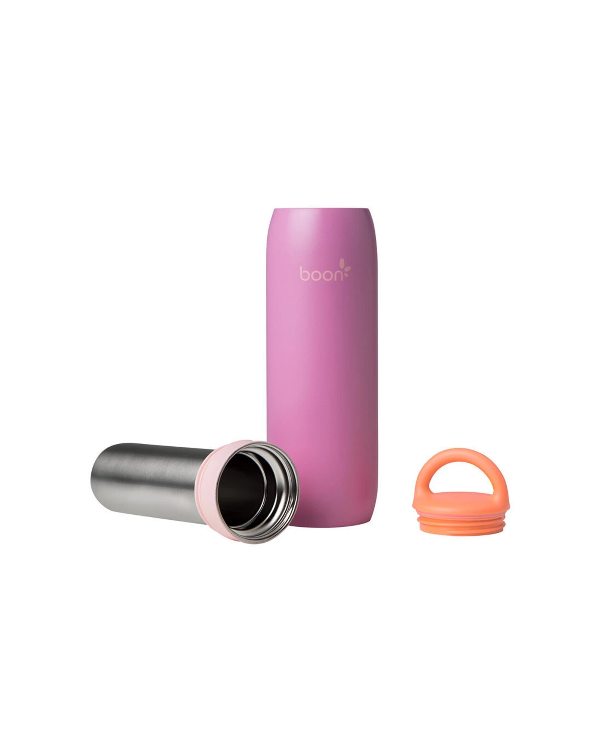4 Boon Frosh Stainless Steel Breast Milk Storage Flask/Container 2PK 700ml - Purple, 4 of 7