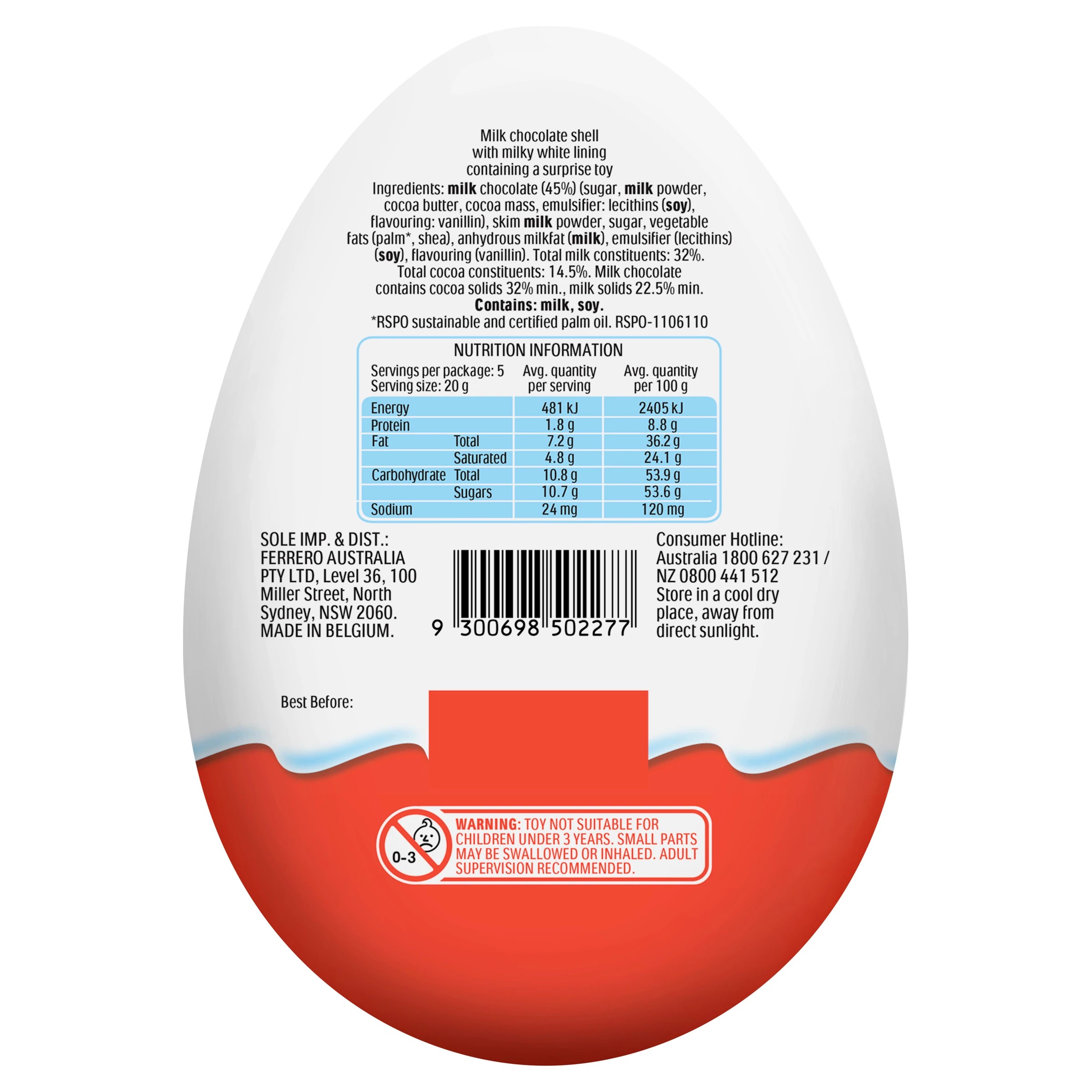 4 Kinder Surprise Maxi Barbie Easter Egg 100g - Assorted, 4 of 4