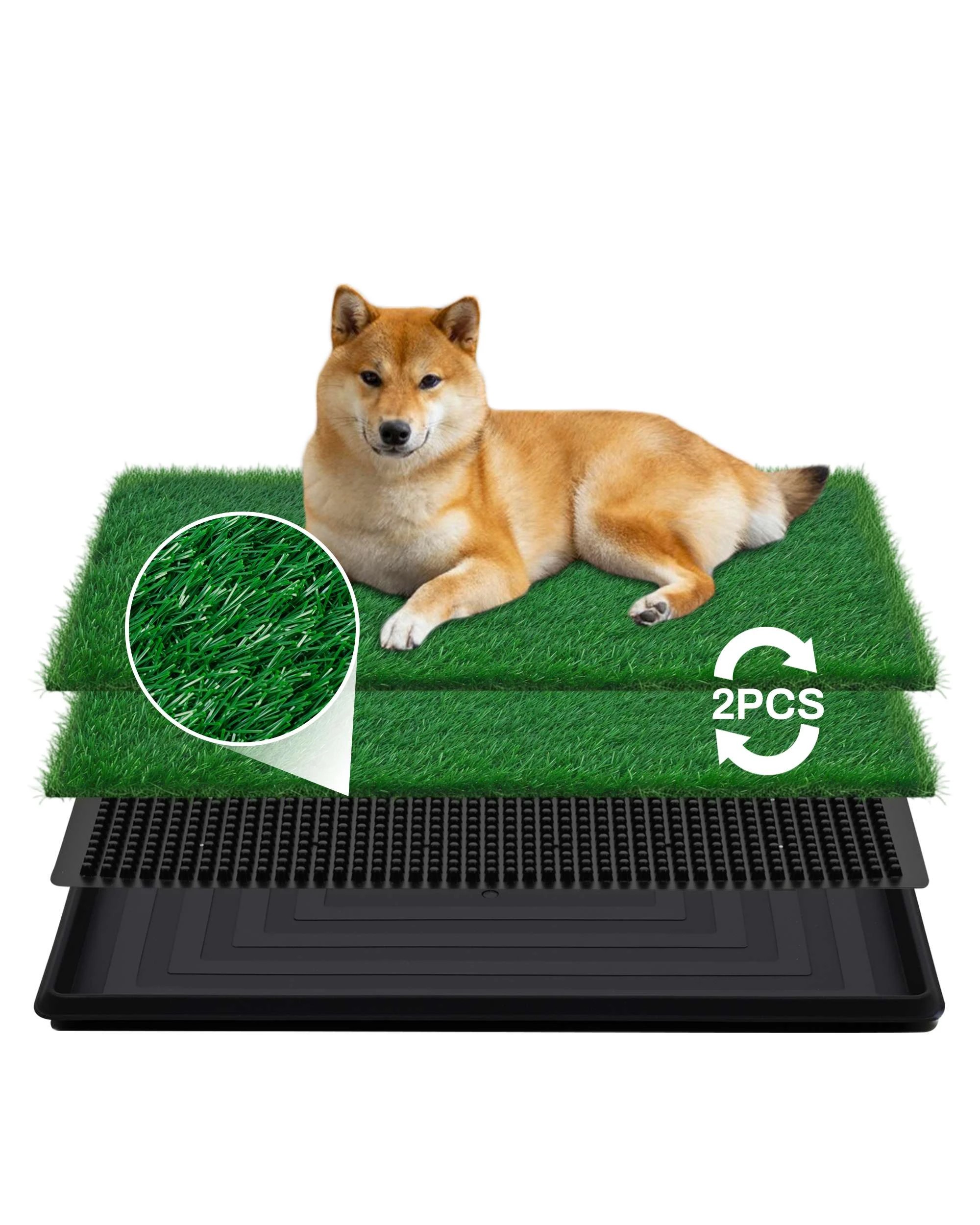 1 Advwin Dog Potty Training Pee Pad Mat Toilet, 1 of 7