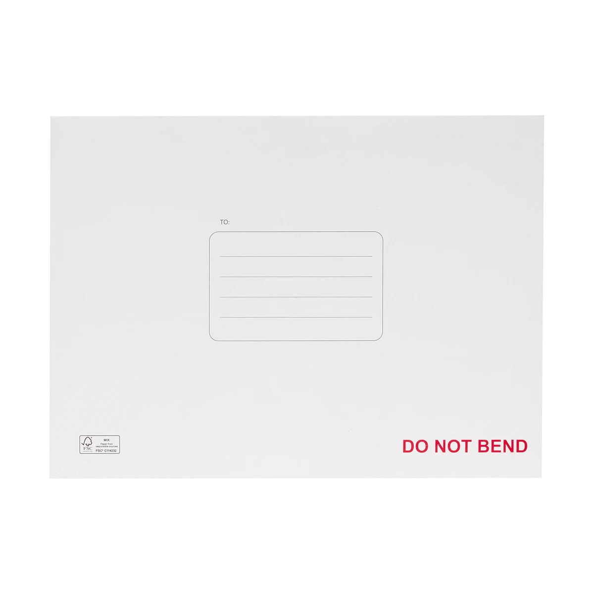 1 A4 Rigid Envelope - White, 1 of 6