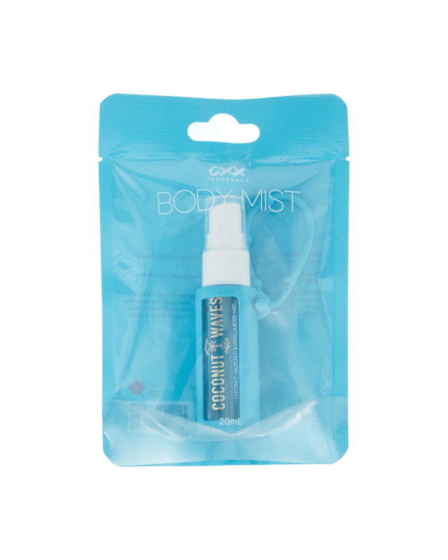 OXX Fragrance Summer Solstice Coconut Waves Body Mist 20ml - Coconut, Hazelnut and Van