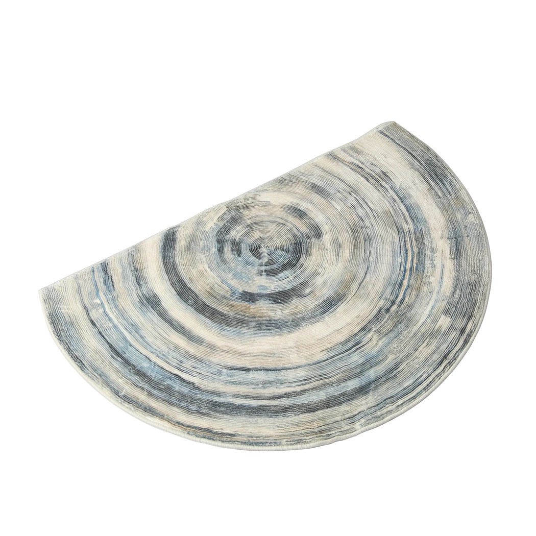 1 Marlow Wood Cut Pattern Machine Washable Doormat, 1 of 8