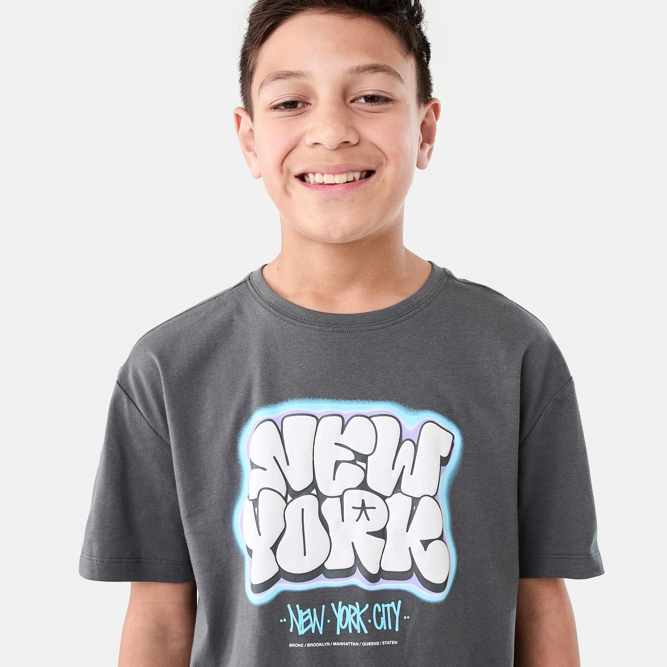 3 Short Sleeve Graphic Print T-shirt NYC PUFF GRAFFITI CASTLEROCK, 3 of 6
