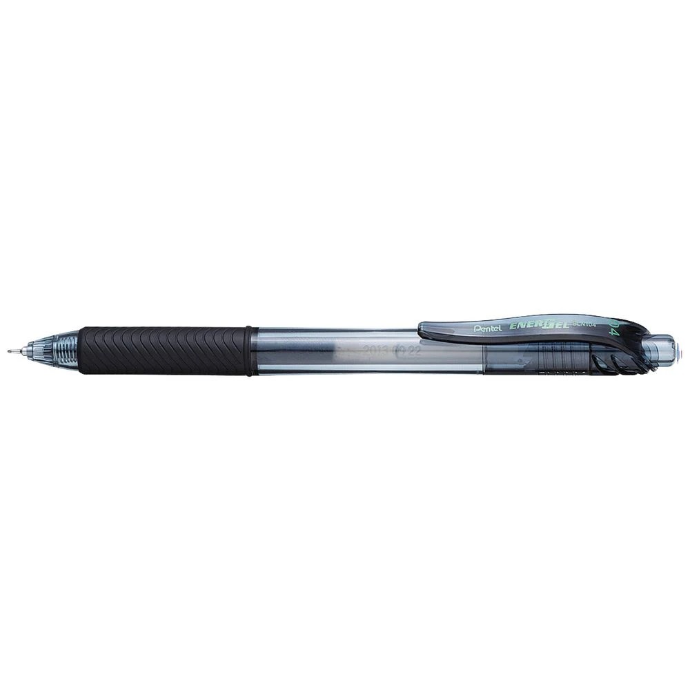 1 Pentel Energel X BLN104 Gel Pen 0.4mm Black, 1 of 1