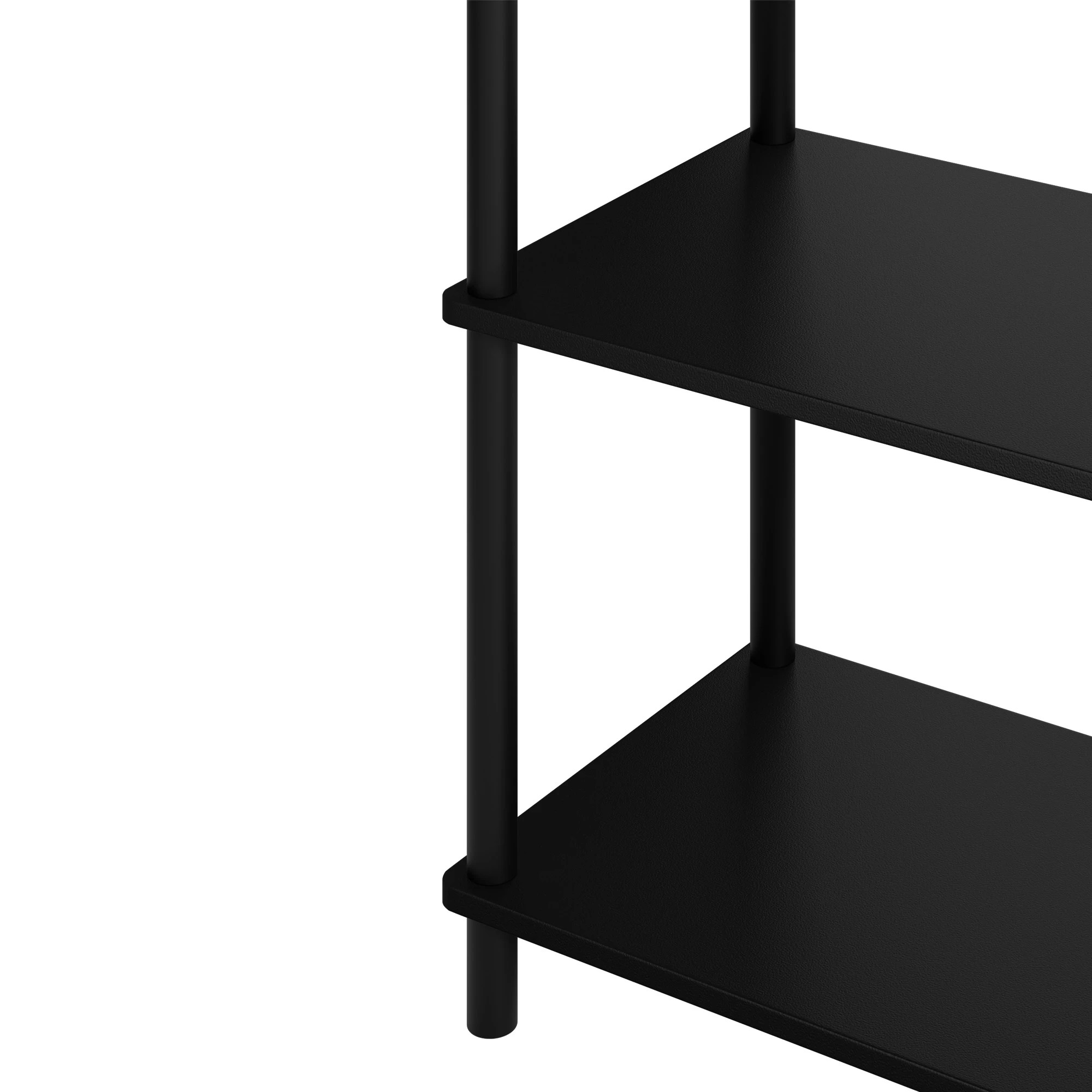 9 Oikiture Bookshelf 5 Tier Display Shelf Storage Shelves Stand Rack
 - black, 9 of 10