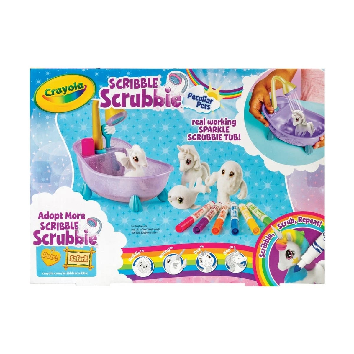 4 Crayola Scribble Scrubbie Peculiar Pets Sanctuary Kit, 4 of 5