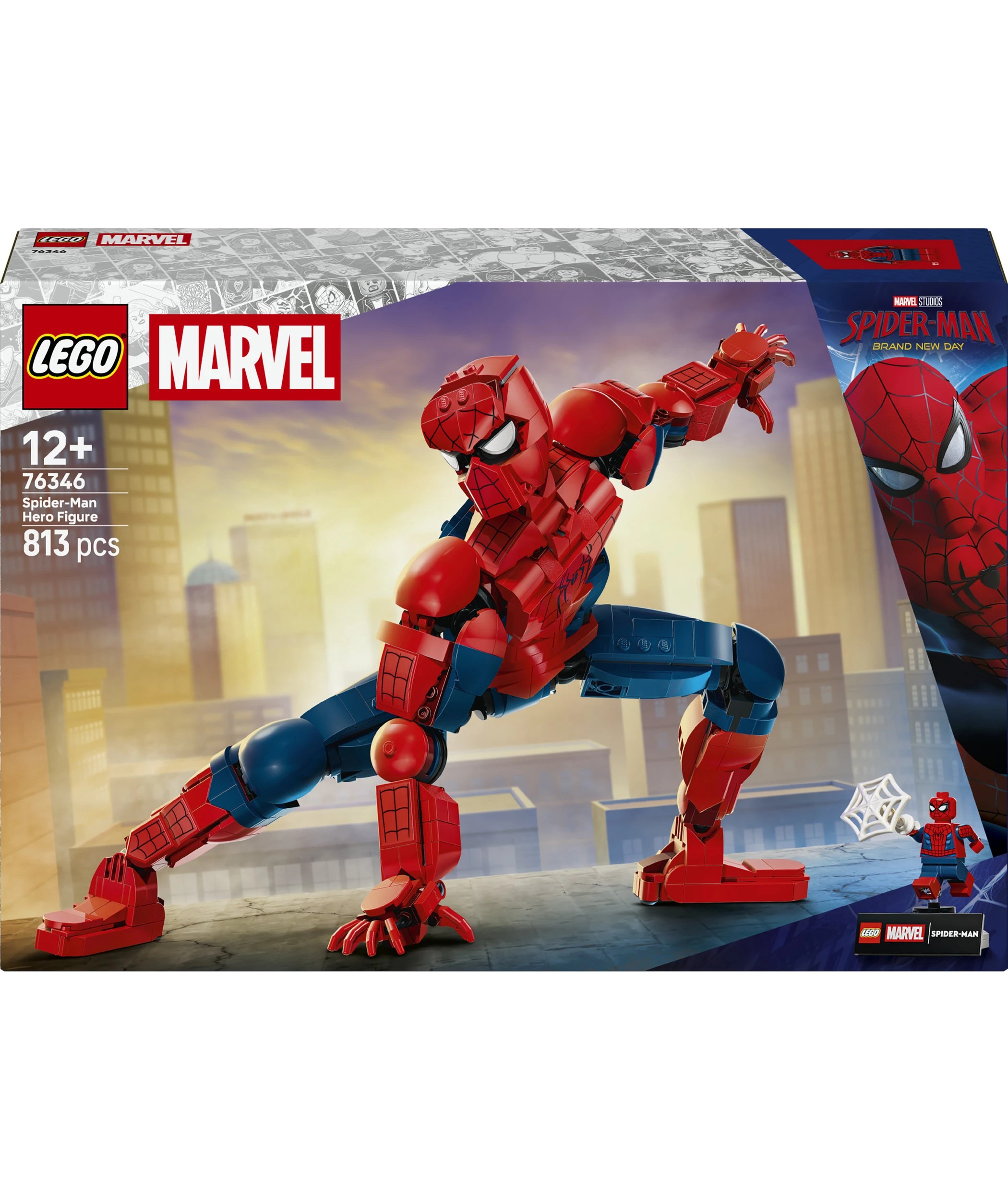 1 LEGO Super Heroes Spider-Man Hero Figure 76346, 1 of 9