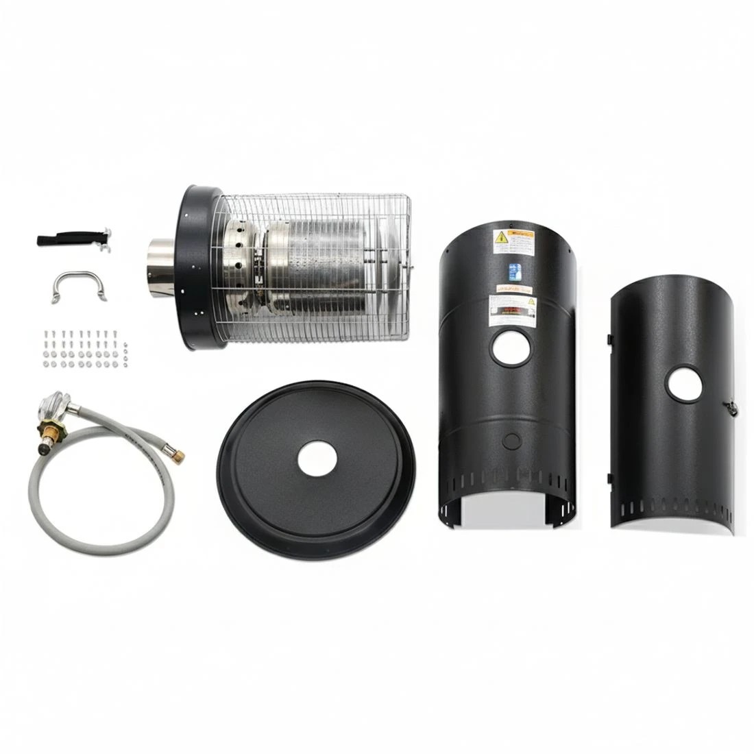 8 Devanti Outdoor Gas Patio Heater - Black, 8 of 8