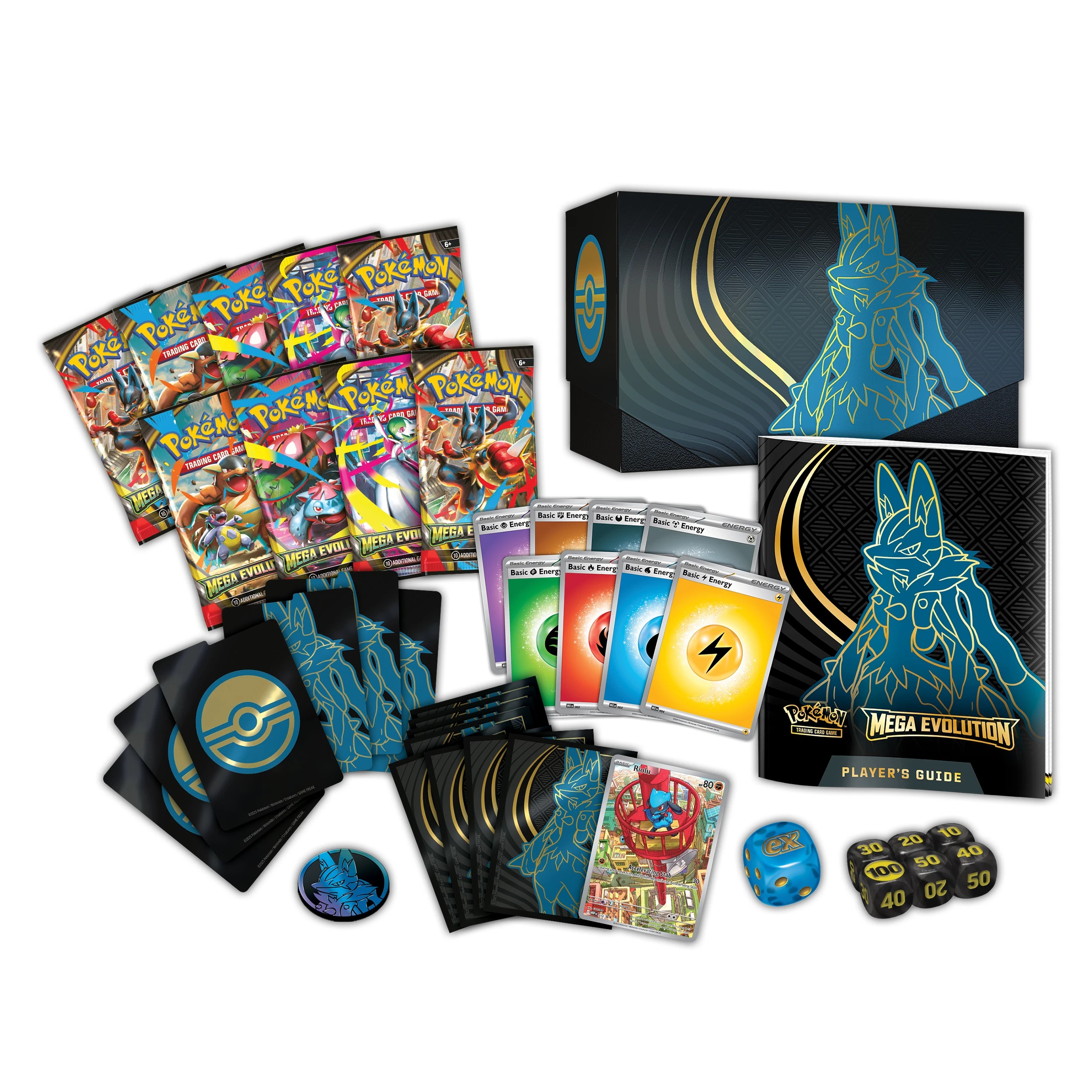 4 Pokemon Trading Card Game: Mega Evolution Elite Trainer Box - Assorted, 4 of 10
