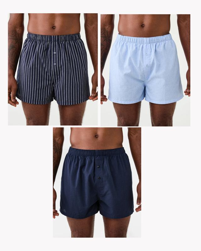 3 Pack Alpha Classic Woven Bo