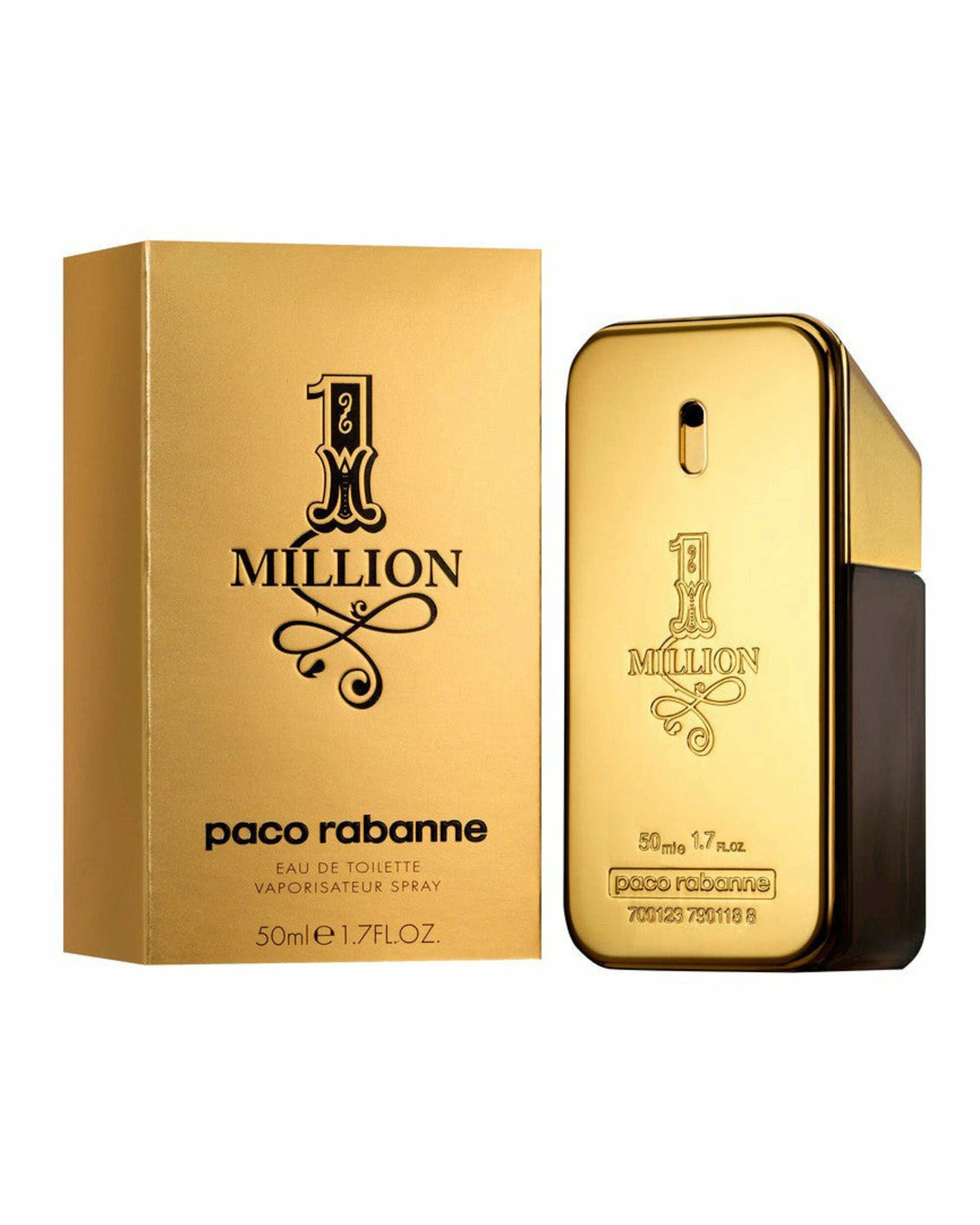 3 Paco Rabanne One Million 50ml Eau de Toilette, 3 of 3