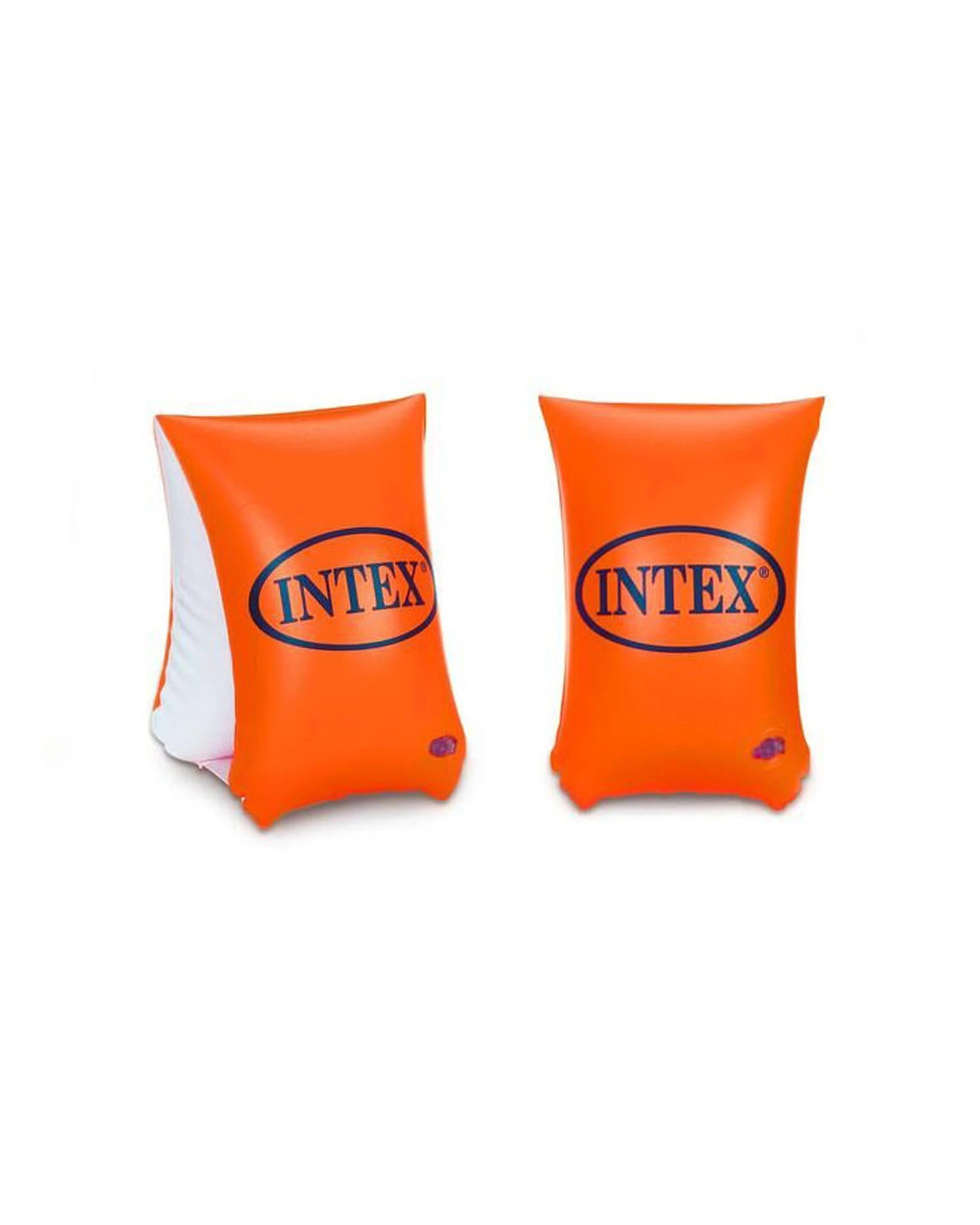 2 Intex 3PK Large Deluxe Inflatable Kids/Childrens Arm Bands 6-12y+ - Orange, 2 of 4