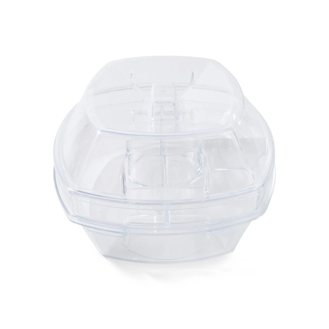 4 Rectangle Food Platter with Ice Tray, 4 of 10