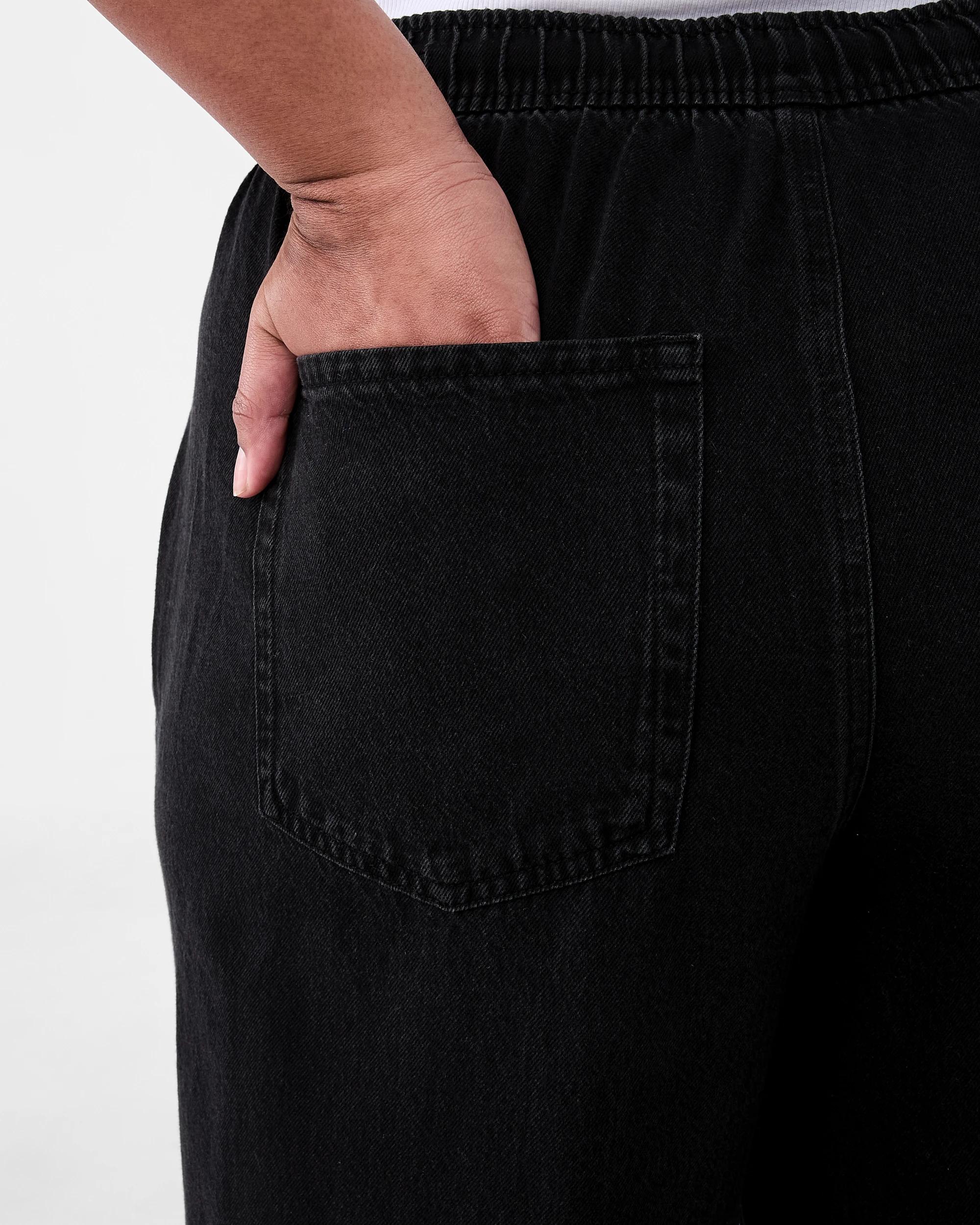 4 Curve Comfort Jeans Black Wash, 4 of 6