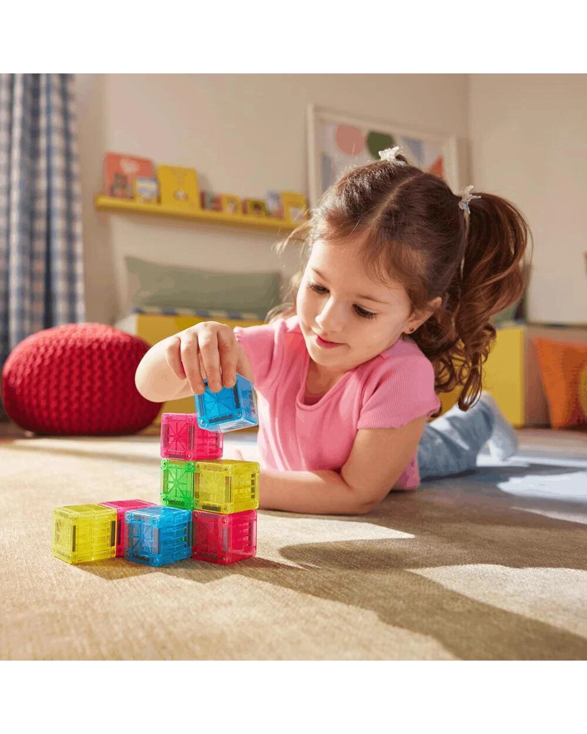 MAGNA-TILES microMAGS Construction Set Cubes 9 Piece, MT264013CU - Kmart