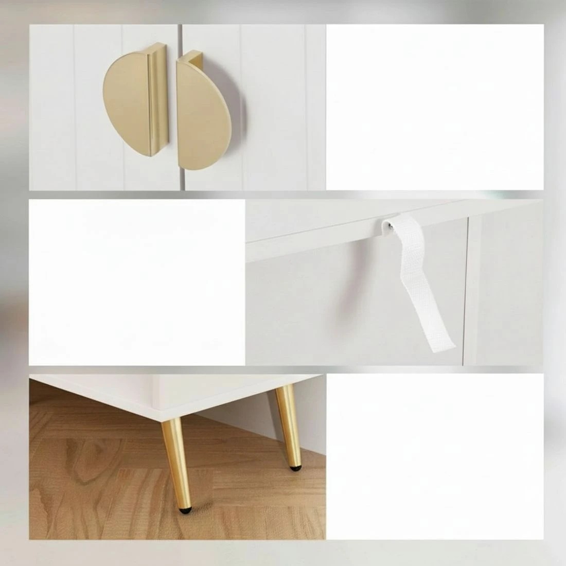 8 Artiss Shoe Rack Cabinet 5 Tiers 30 Pairs - White, 8 of 8