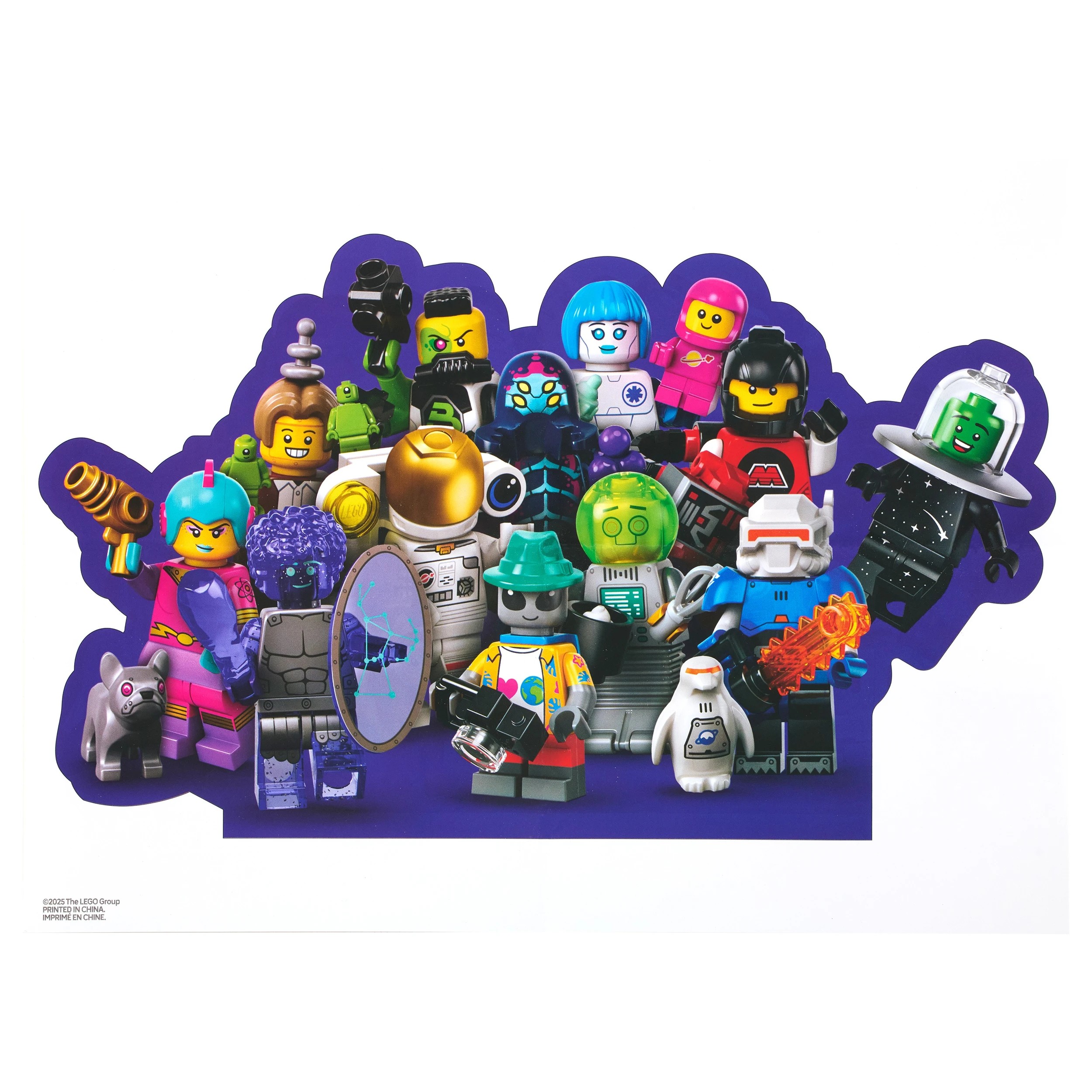 8 Lego Minifig Puzzle 500 Piece - Multi, 8 of 8