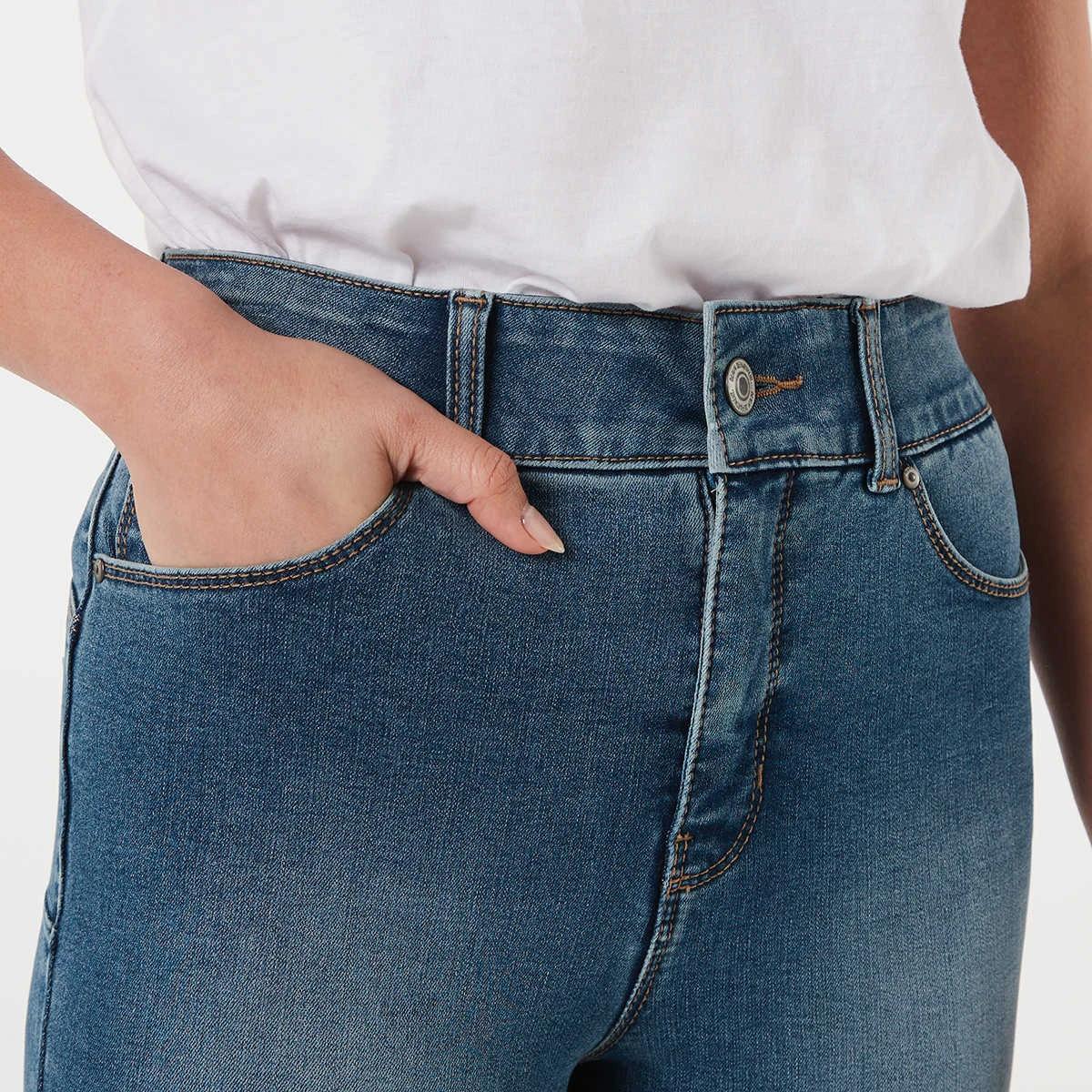 5 Shapewear Jeans MID WASH, 5 of 9