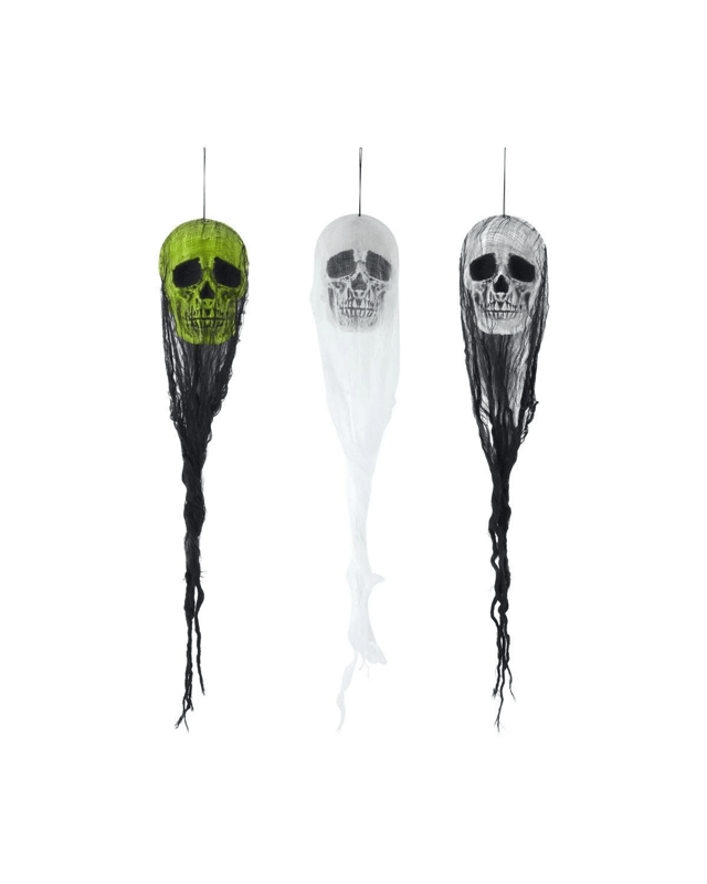 Hanging Skull in Gauze - Asso
