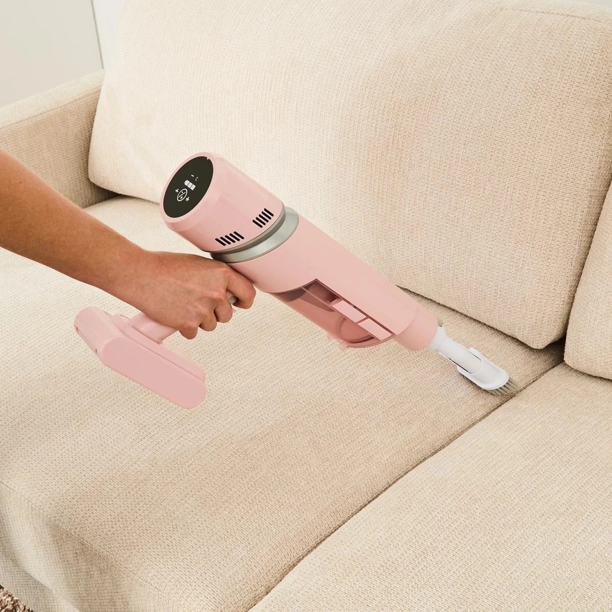 2 2-in-1 Cordless Stick Vacuum Cleaner - Pink, 2 of 9