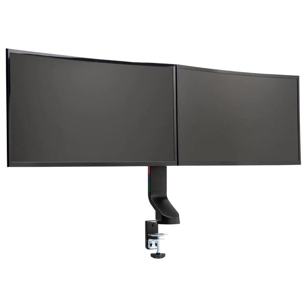 9 Kensington Space-Saving Dual Monitor Arm 17"-27", 9 of 10