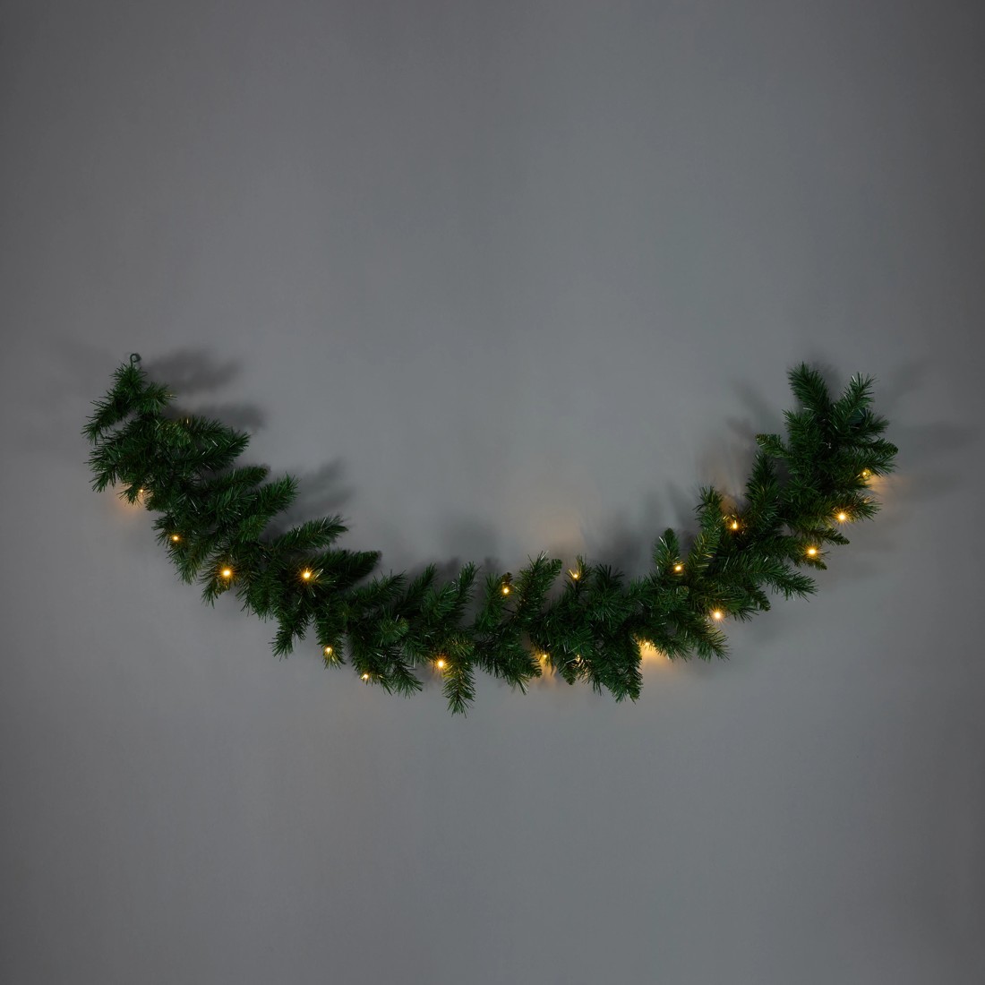 1 Light Up Green Garland, 1 of 7