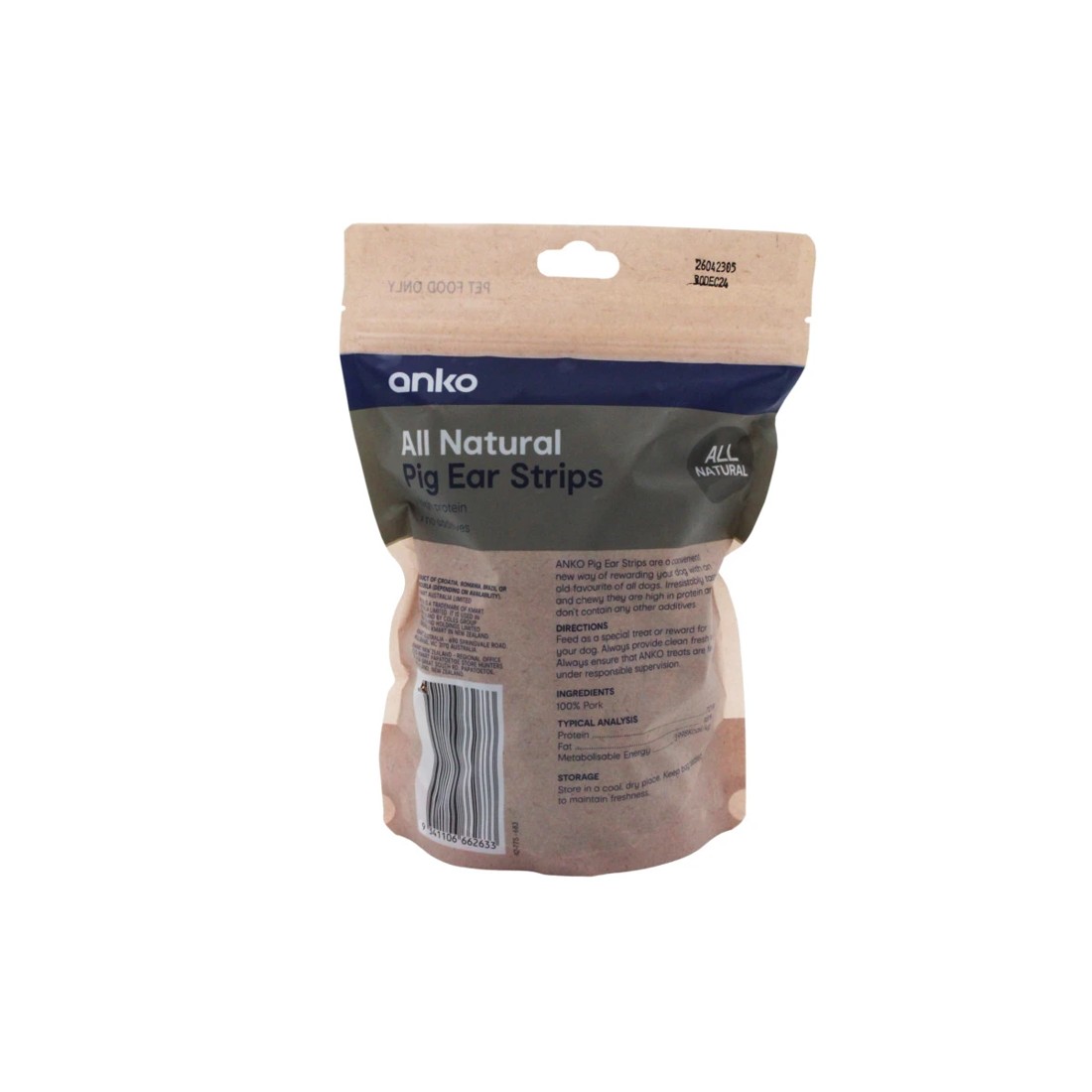 2 Pet Treat Pig Ear Strips, 2 of 5