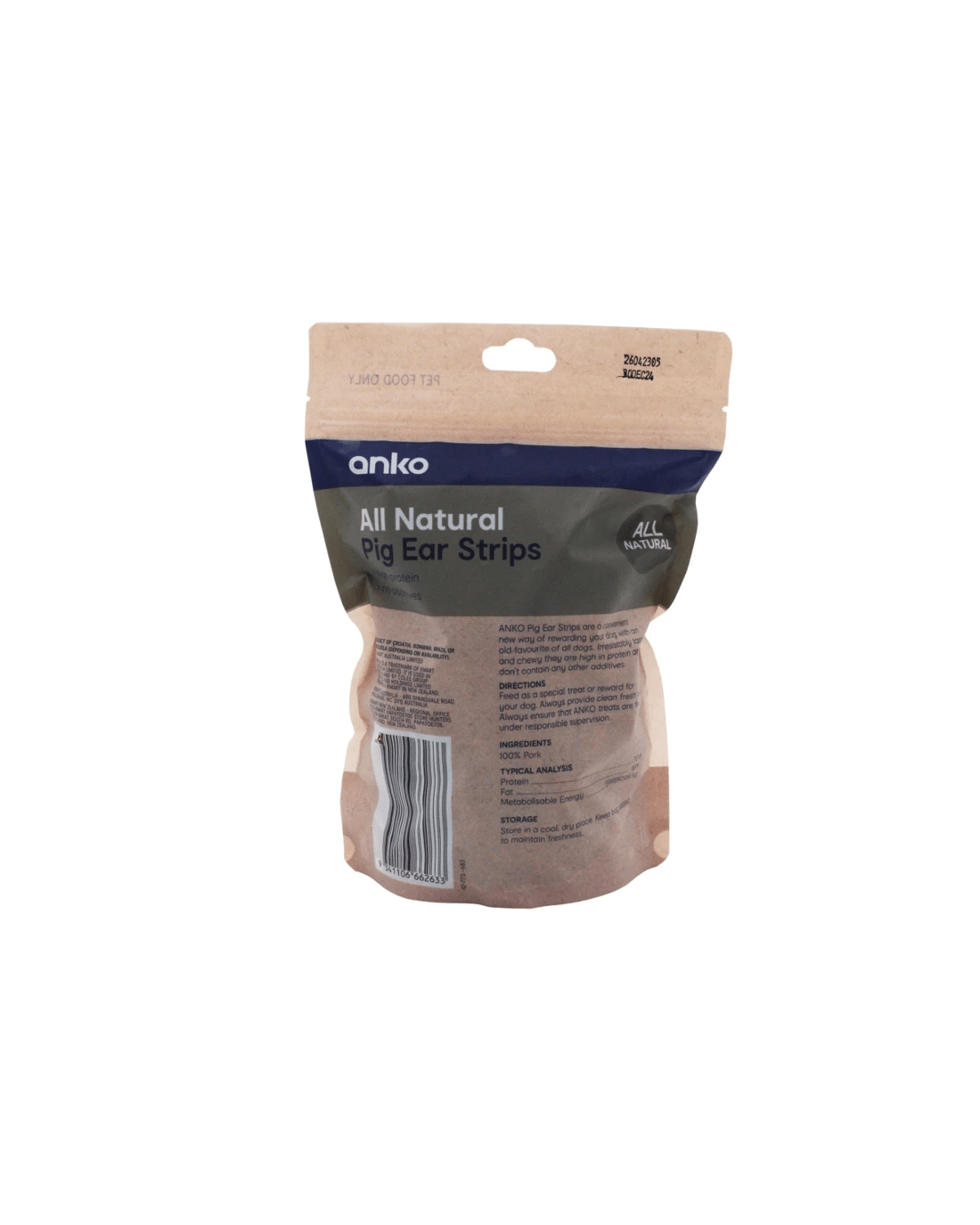 2 Pet Treat Pig Ear Strips, 2 of 5