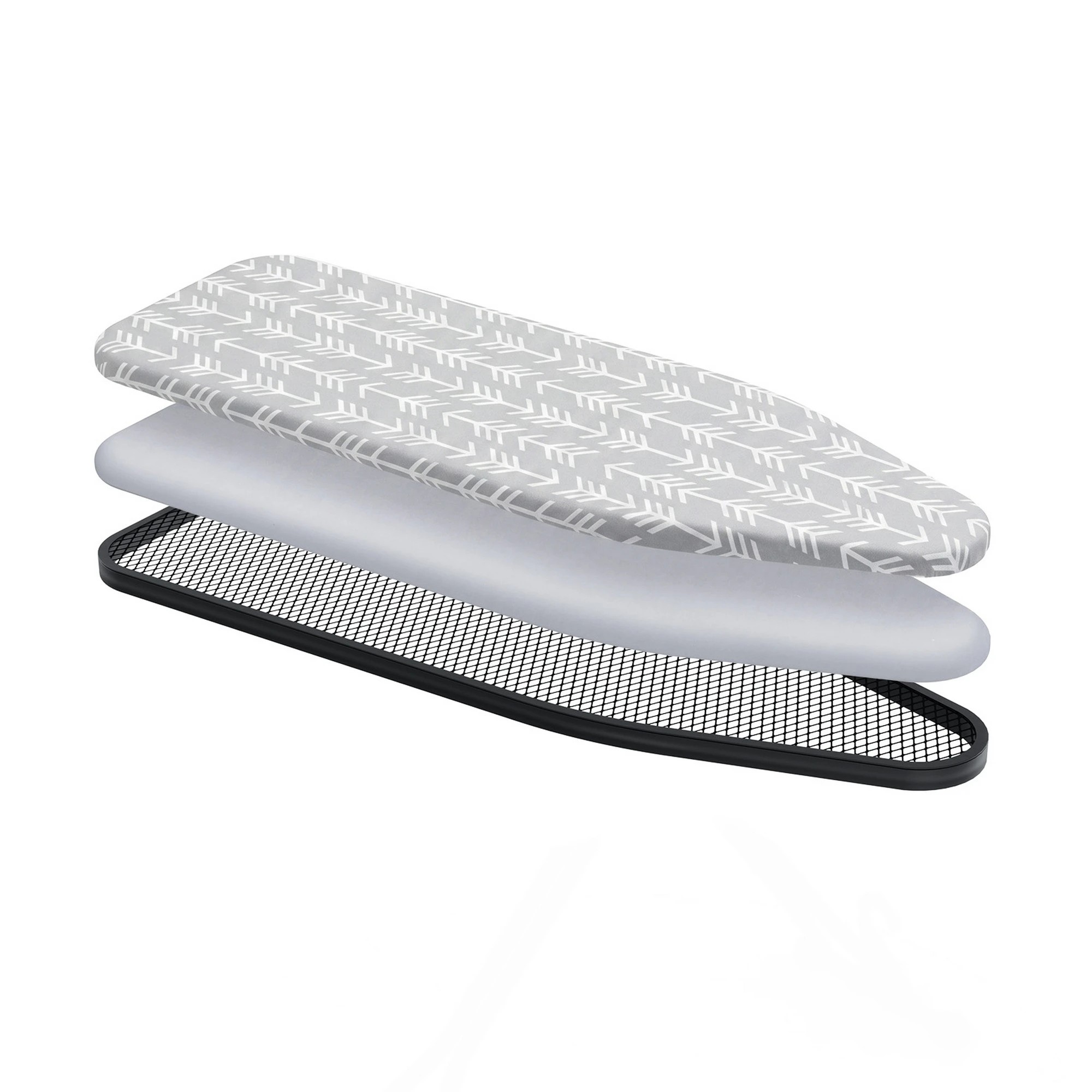 6 Artiss Foldable Ironing Board with Iron Rest Ironing Board for Laundry Room - Grey, 6 of 8
