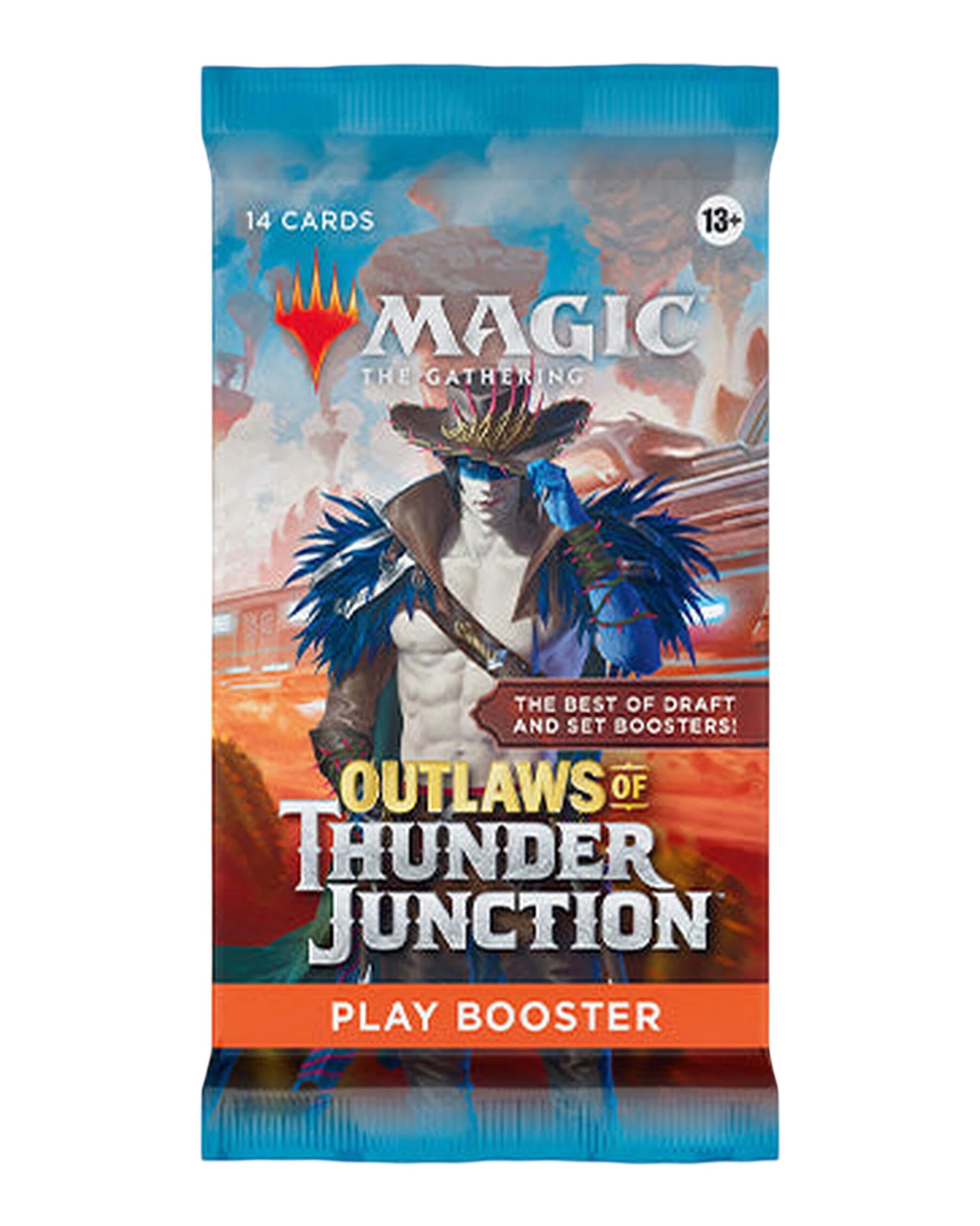 2 Wizards Of The Coast Magic The Gathering Outlaws Of Thunder Junction Play Booster 1 Booster Per Sleeve, 2 of 3