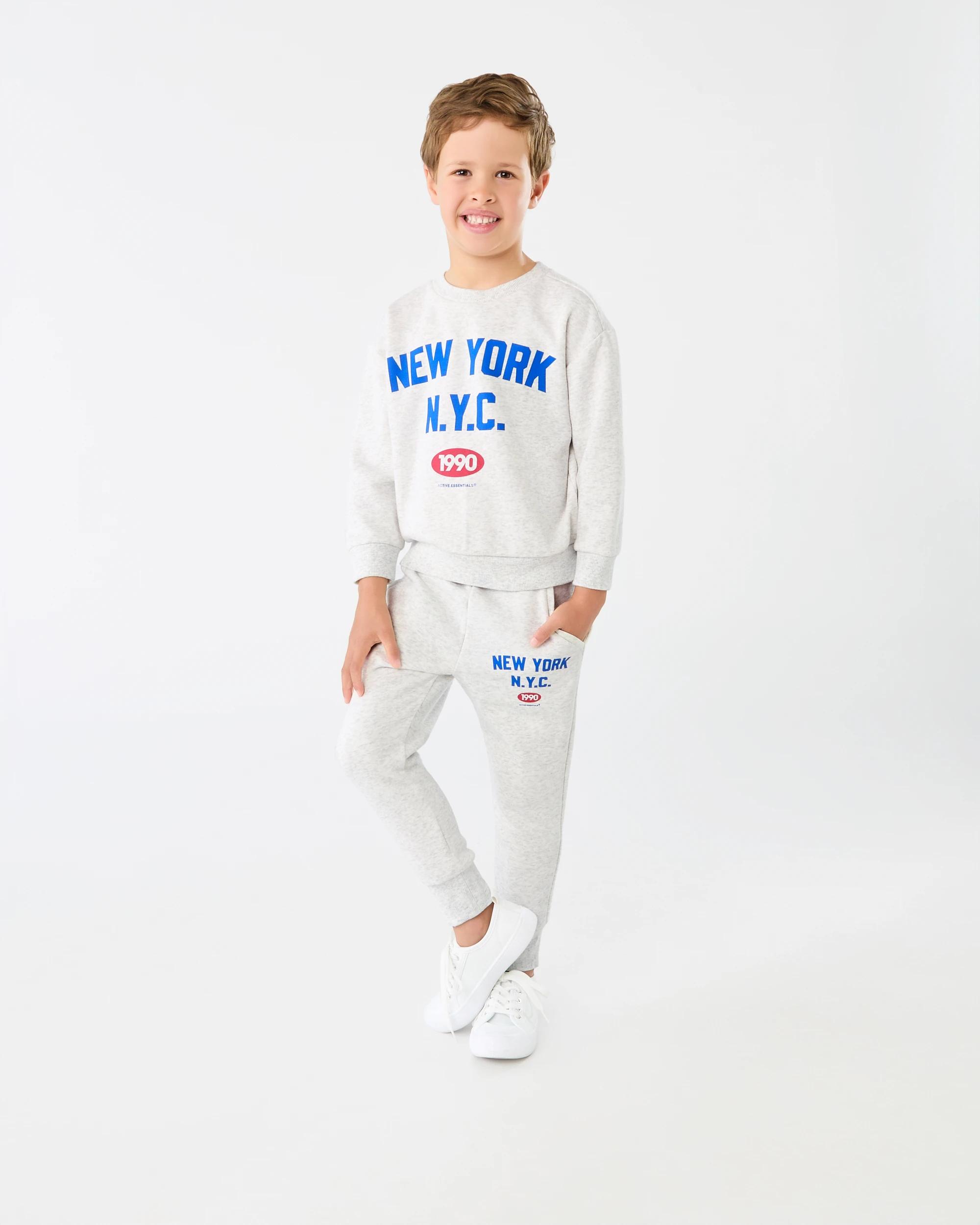 7 Print Crew Neck Sweatshirt Mrl Varsit, 7 of 7