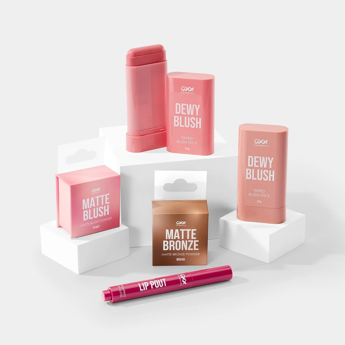 7 OXX Cosmetics Dewy Blush Tinted Blush Stick - Nude, 7 of 7