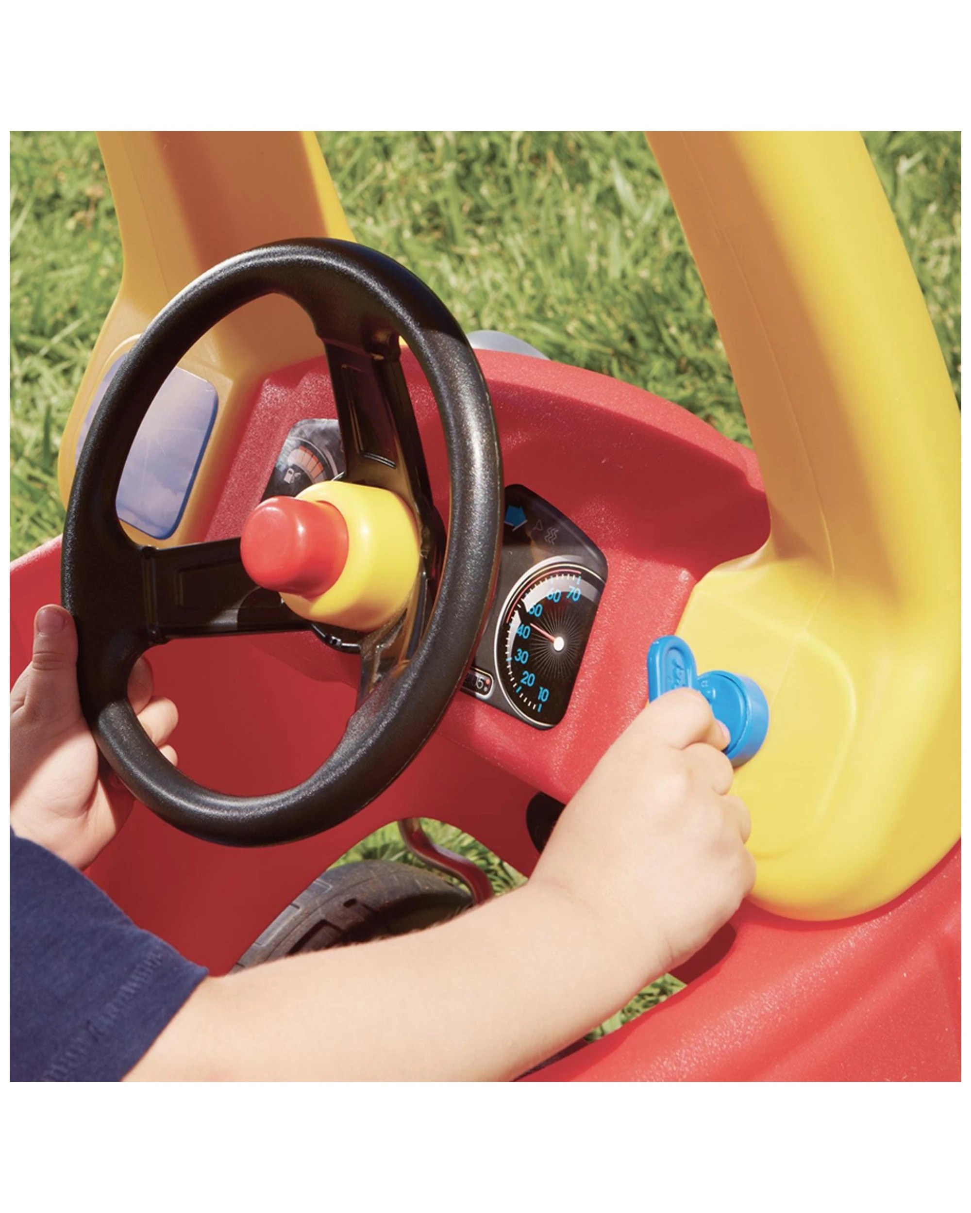 5 Little Tikes Cozy Coupe Toddler Ride-on Toy Car Indoor Outdoor 18 Months Plus - Red, 5 of 9