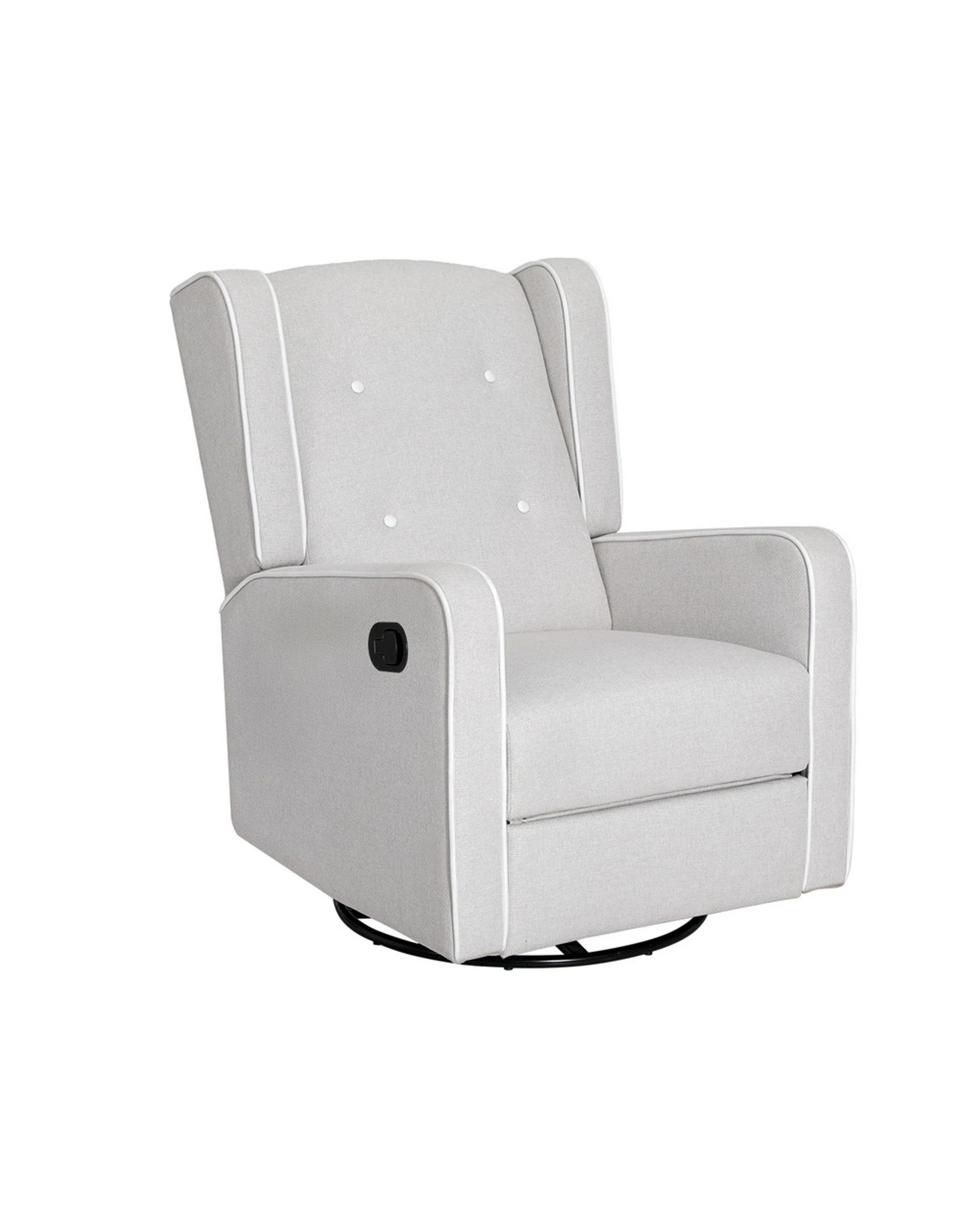 3 Artiss Recliner Armchair 360° Swive
 - Grey, 3 of 3