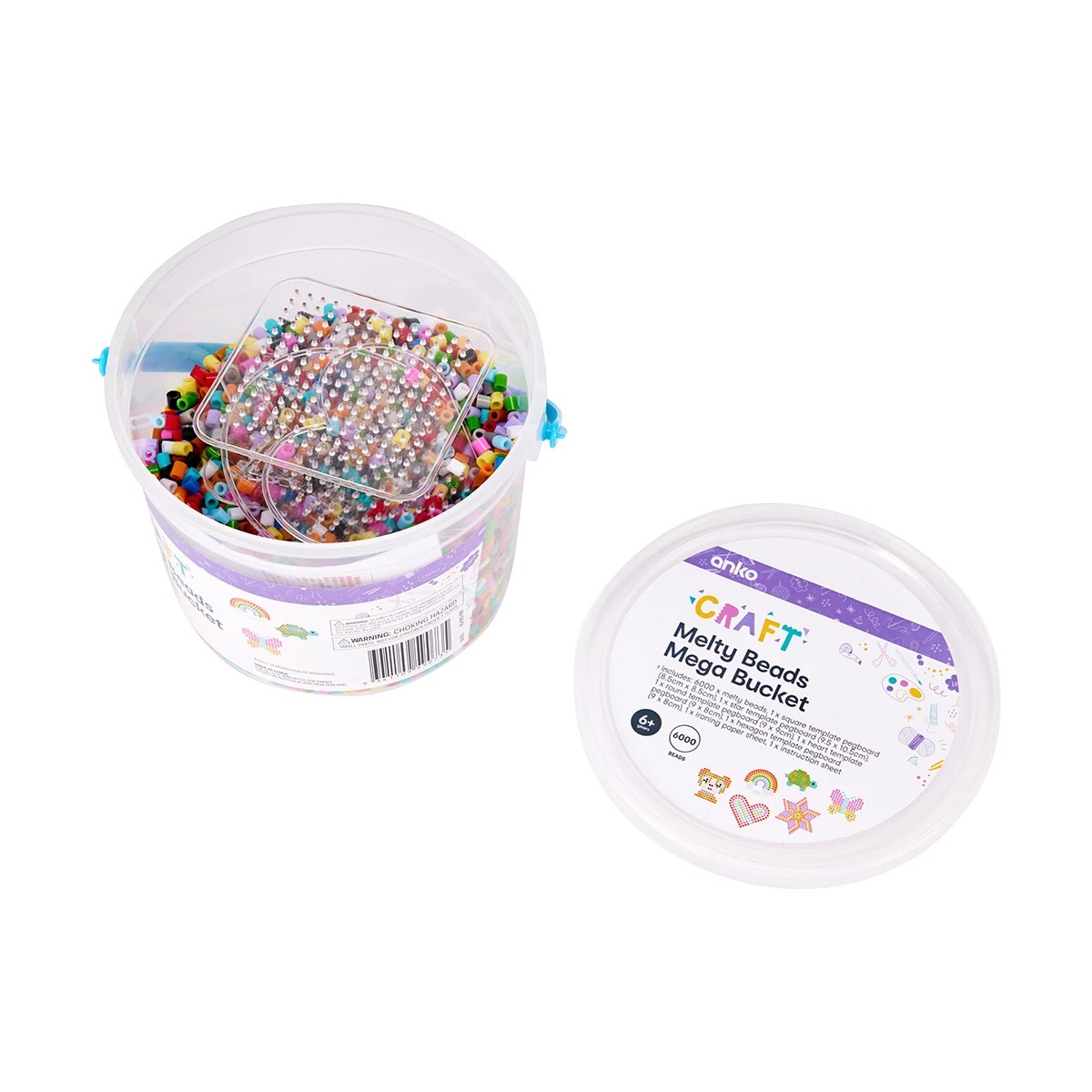 2 6000 Piece Melty Beads Mega Bucket, 2 of 10