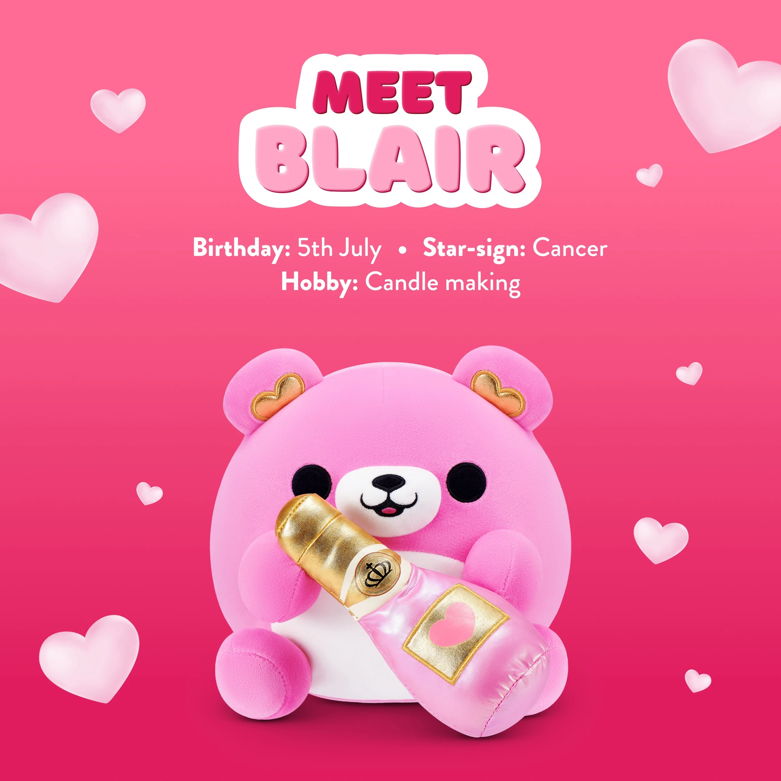 4 20cm Zuru Snackles Valentines Edition Plush - Assorted, 4 of 9