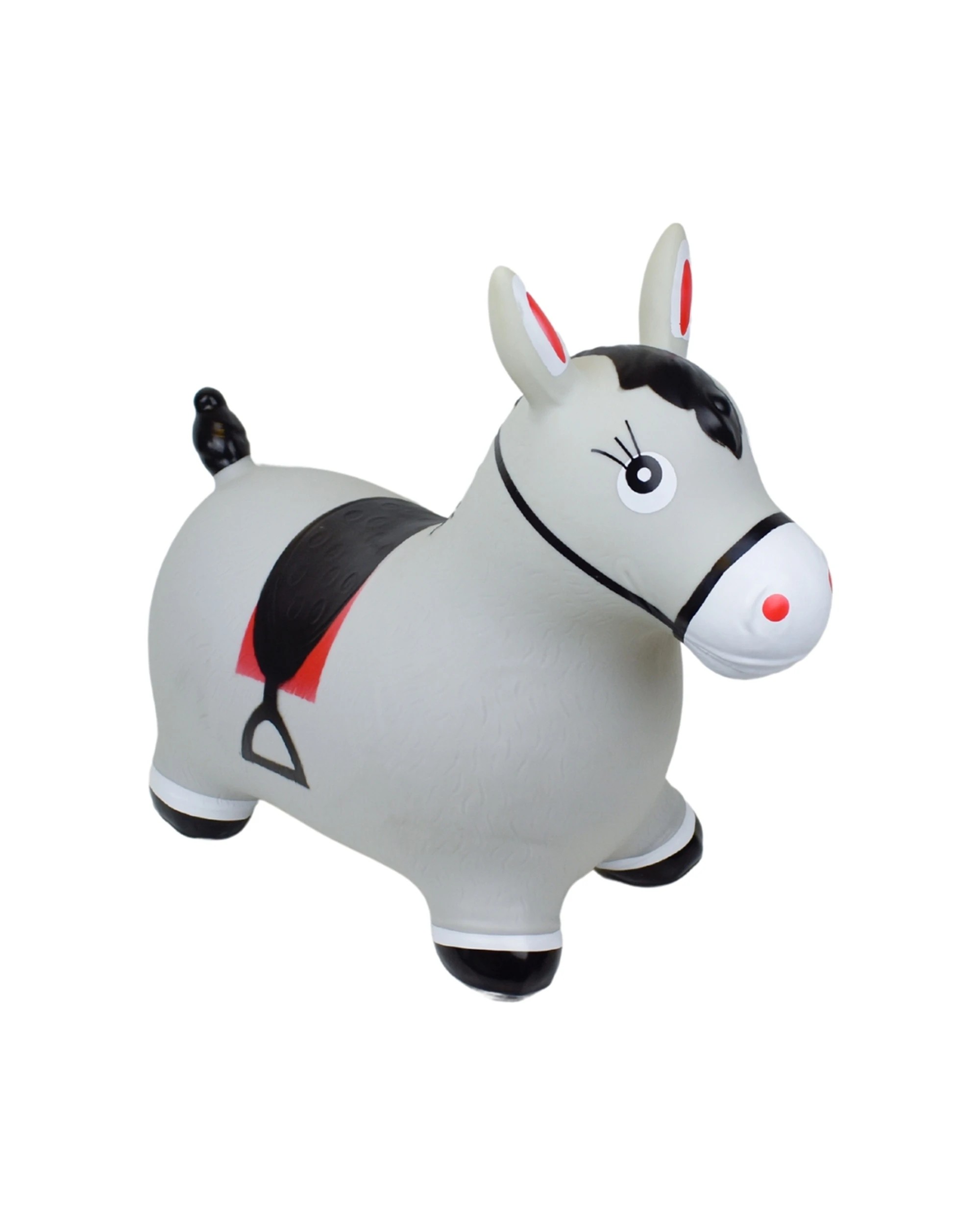 1 Kaper Kidz Bouncy Rider Granite The Horse Ride On Bouncer Toy Kids 12m+. - Grey, 1 of 8
