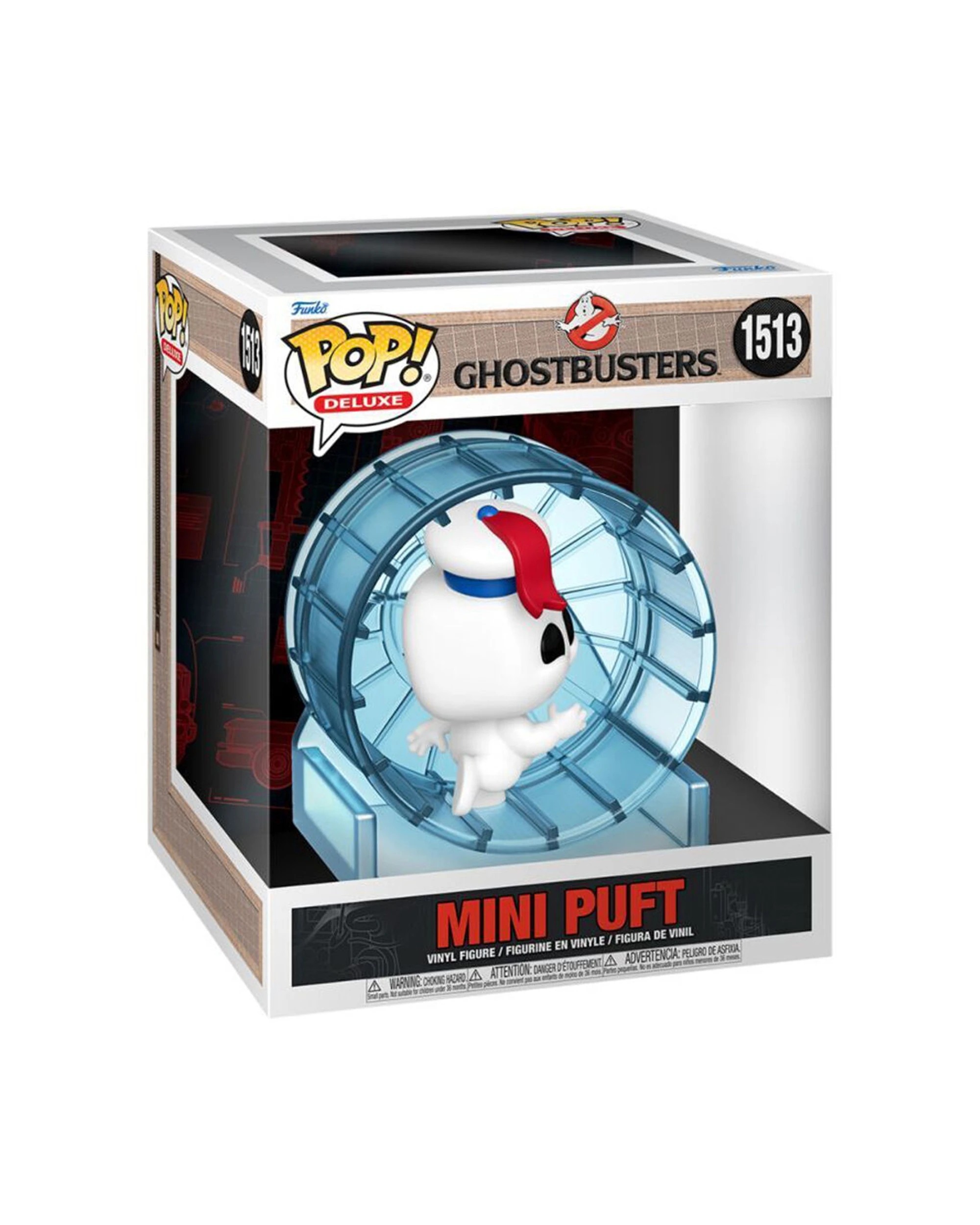 2 Ghostbusters Frozen Empire Mini Puft Pop Deluxe Action Figure Vinyl 10cm - White, 2 of 3
