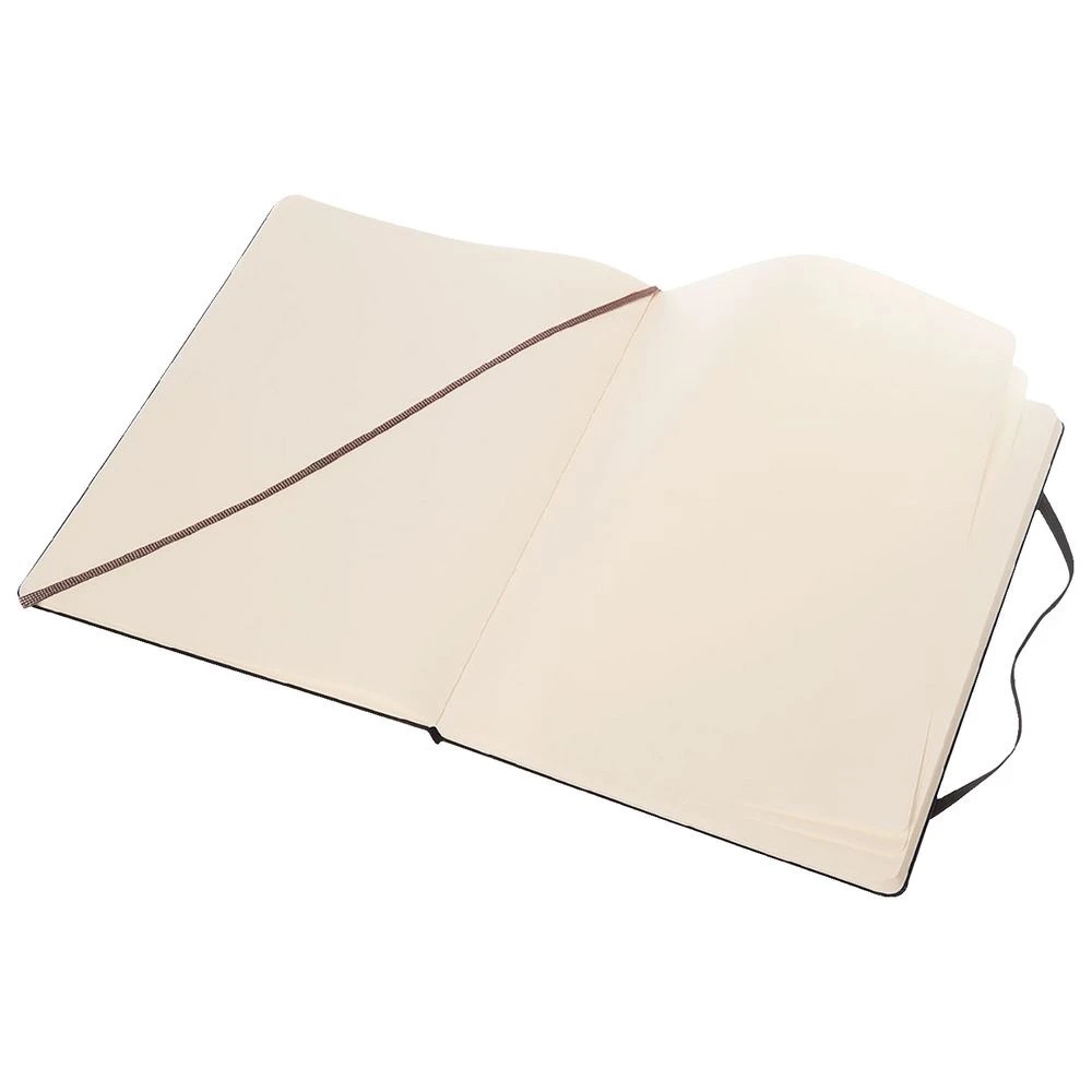 4 Moleskine Hardcover Plain XL 192pg Notebook Black, 4 of 6