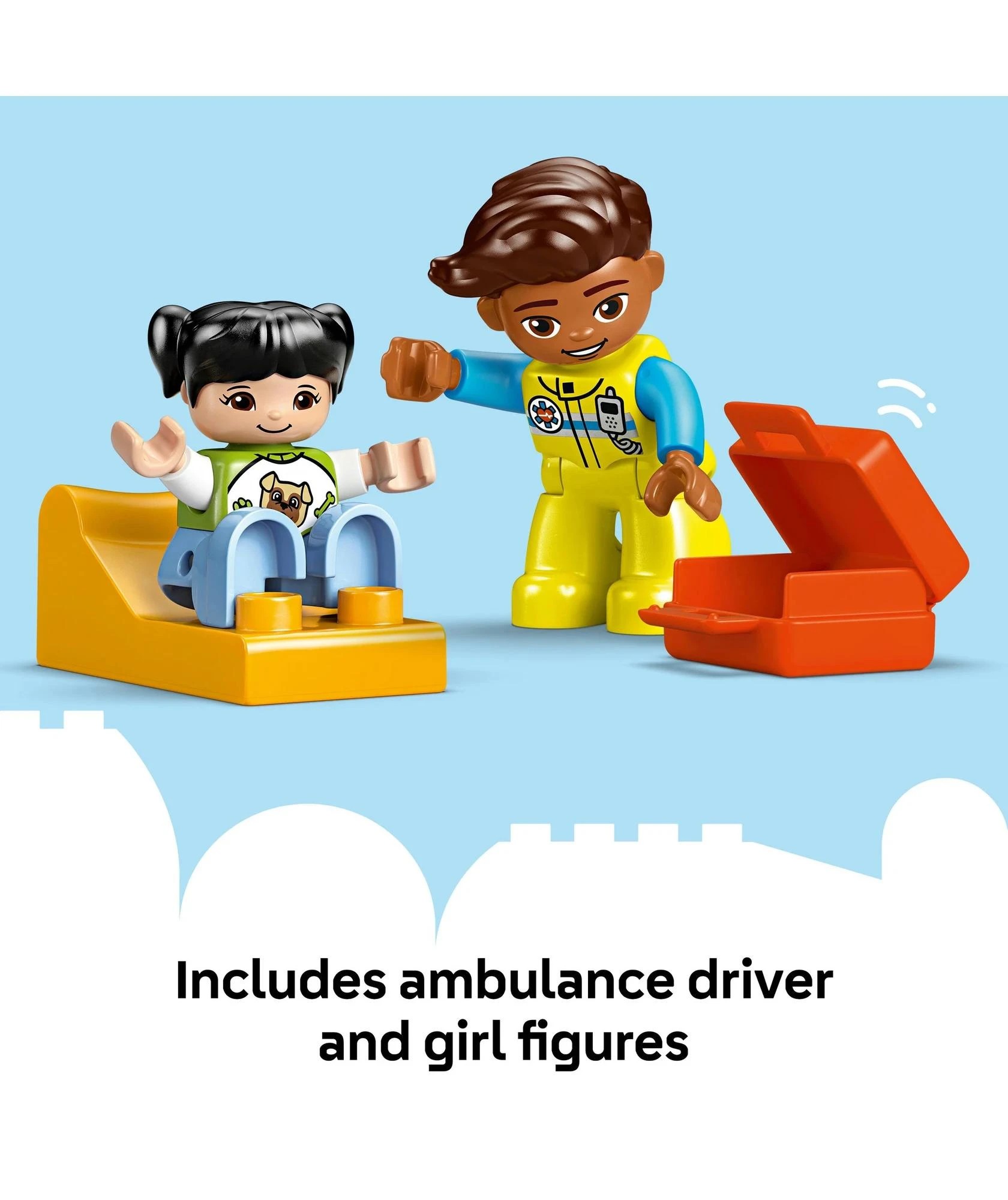 6 LEGO® DUPLO Town Ambulance & Driver 10447 - Multi, 6 of 10