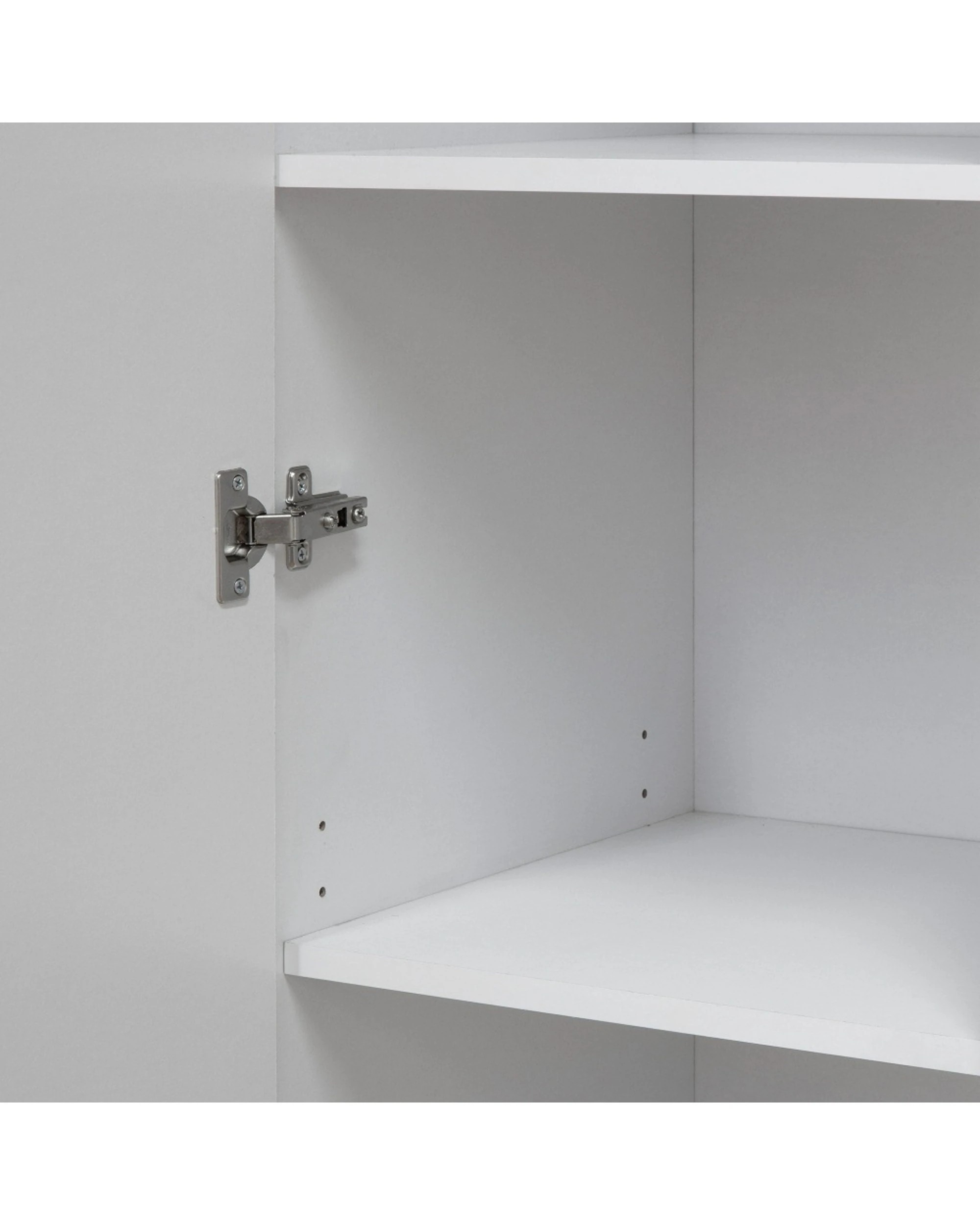 7 Alpine Bay Classic Multi-Purpose Cupboard 2 Door Storage Cabinet - White, 7 of 8